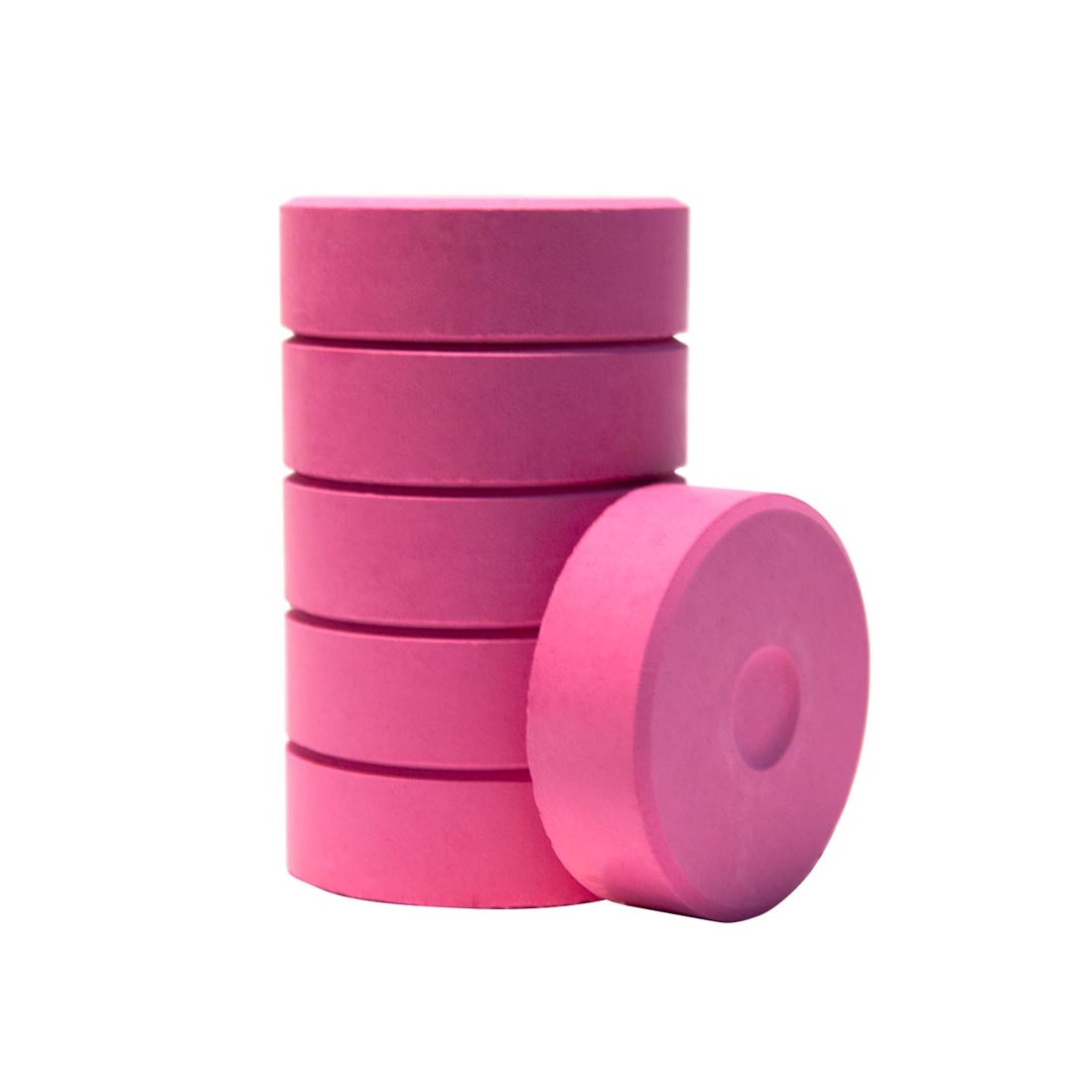 6 Cerise Tempera Cake Refills by Richeson
