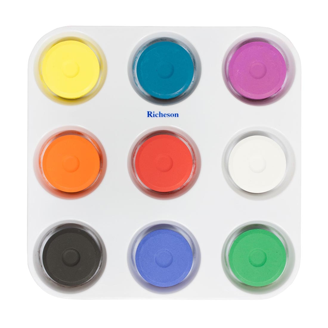 Richeson 9-Color Tempera Cake Set