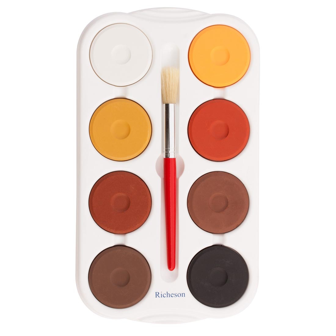 Richeson Multicultural 8-Color Tempera Cake Set