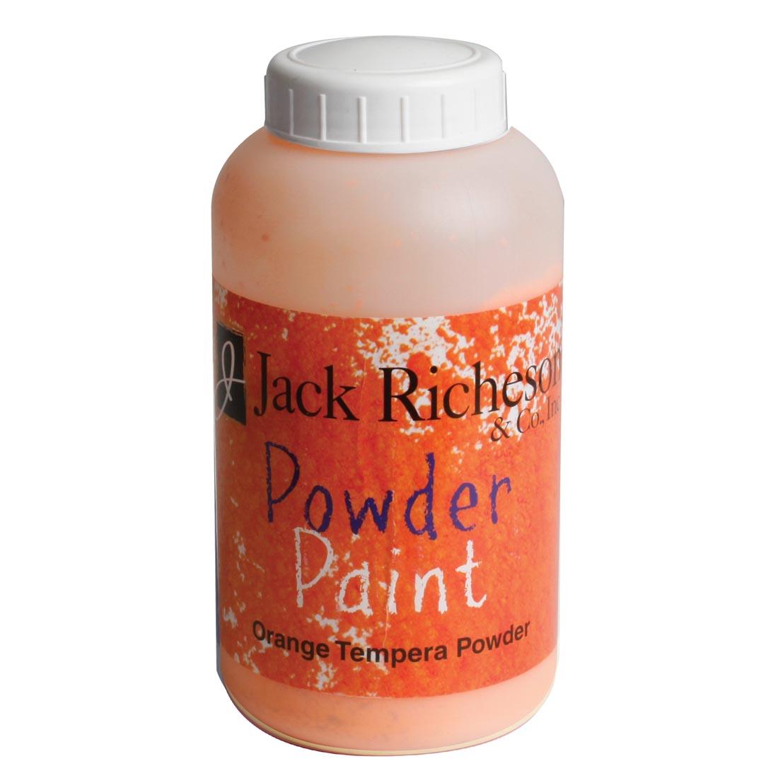 Jack Richeson Orange Tempera Paint Powder 1 lb