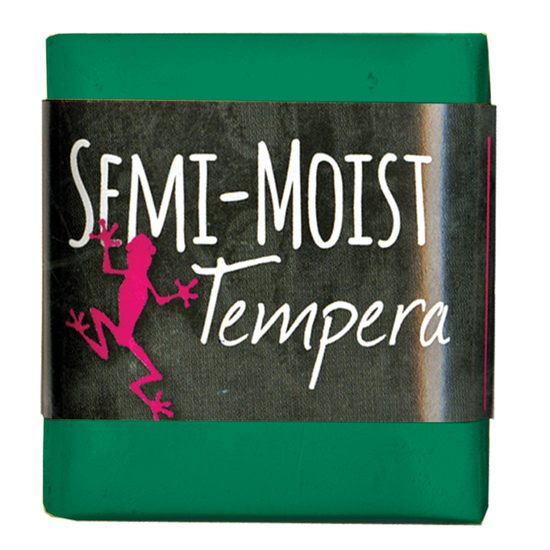 Green Semi-Moist Tempera Cake by Richeson