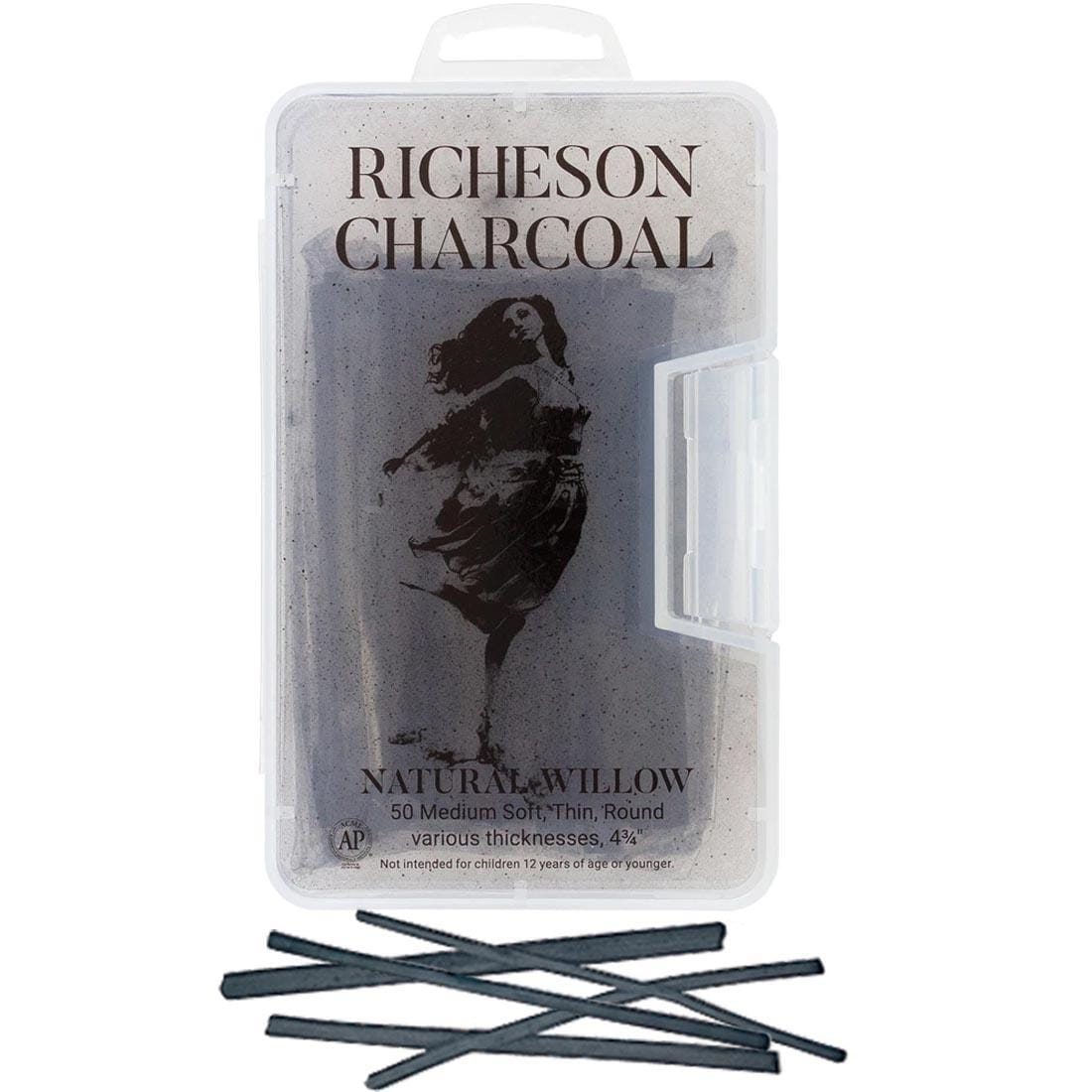 Richeson Natural Willow Charcoal Sticks