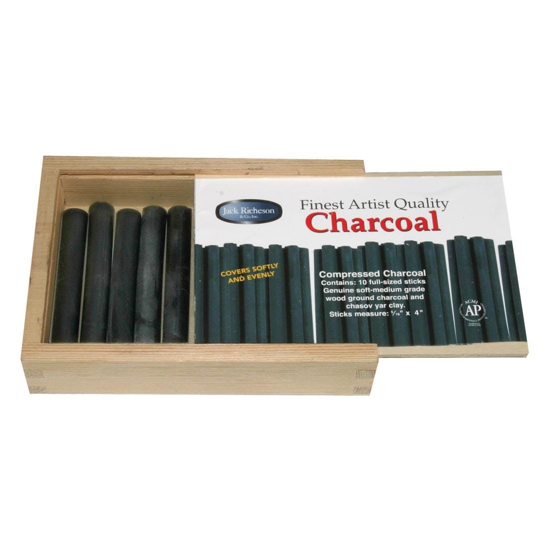 Jack Richeson Finest Artist Quality Compressed Charcoal