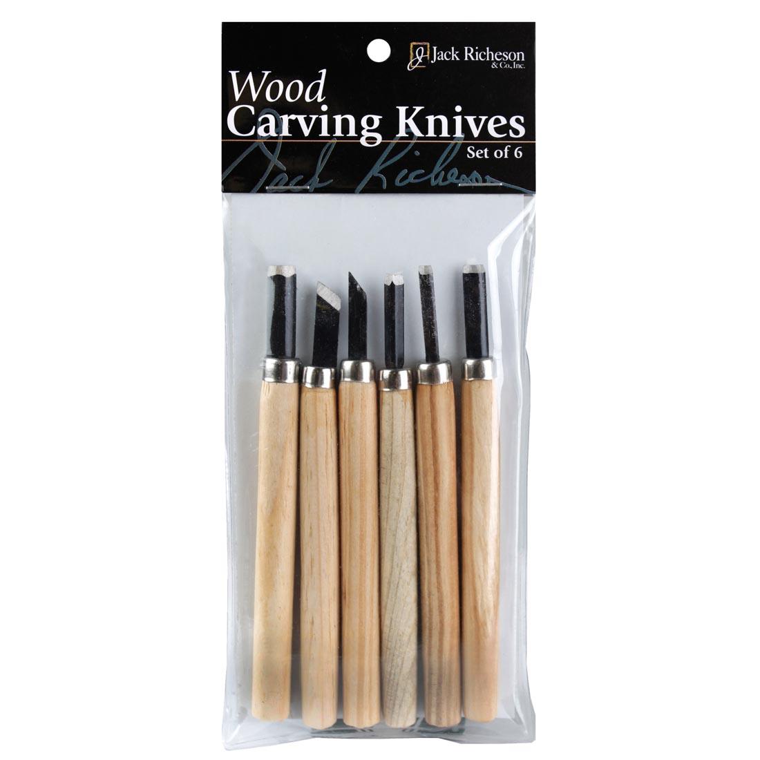 Richeson 6-Piece Wood Carving Knives Set