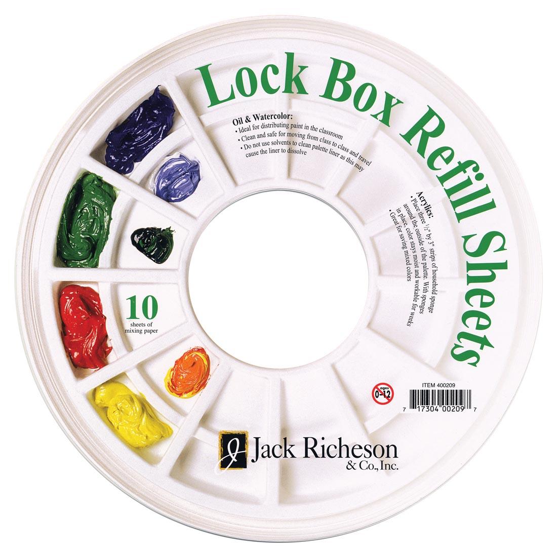Richeson Lockbox Palette Oil Painting Refill Sheets