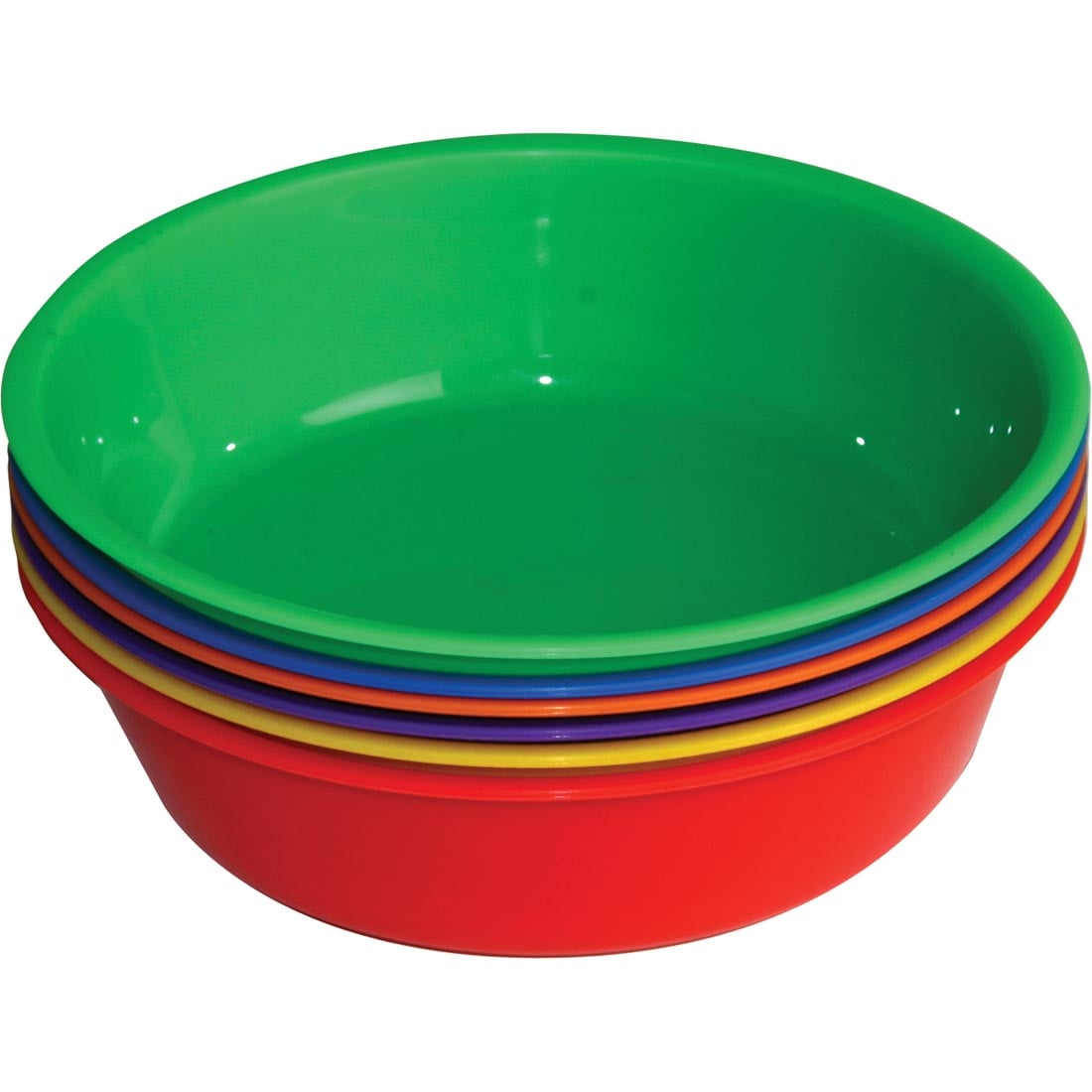 Six Richeson Plastic Painting Bowls