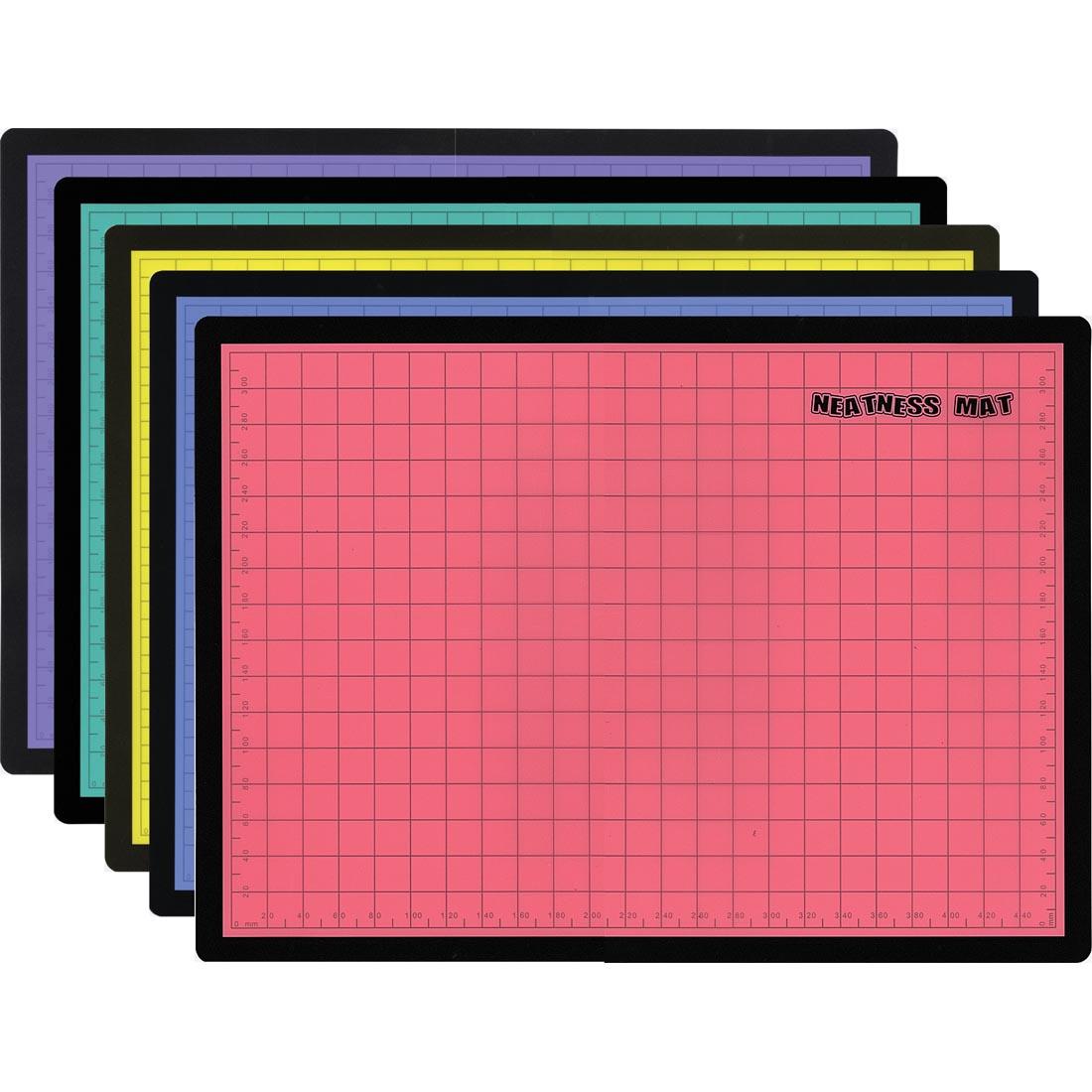 Five Richeson Neatness Mats