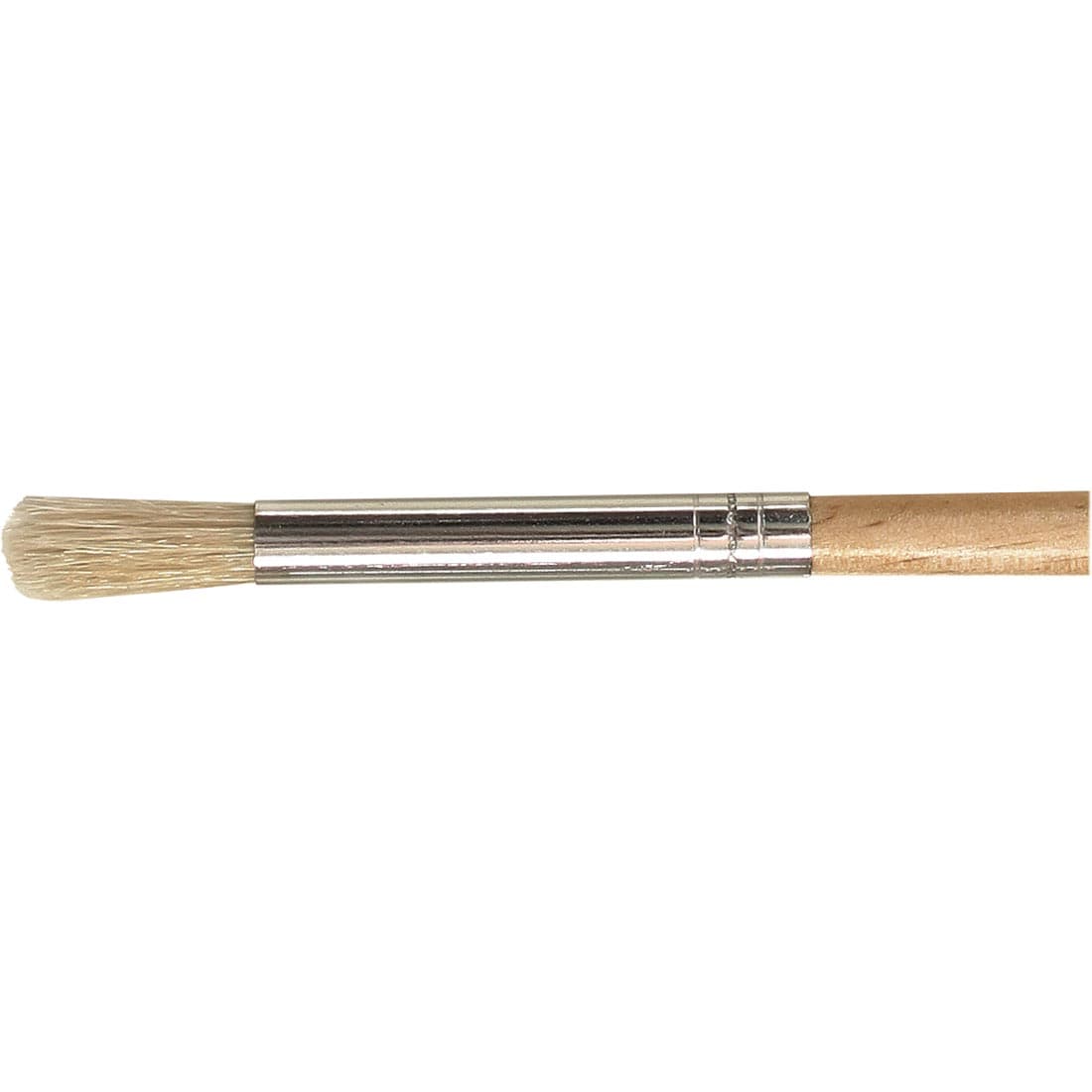 Richeson Economy White Bristle Brush Round Size 4