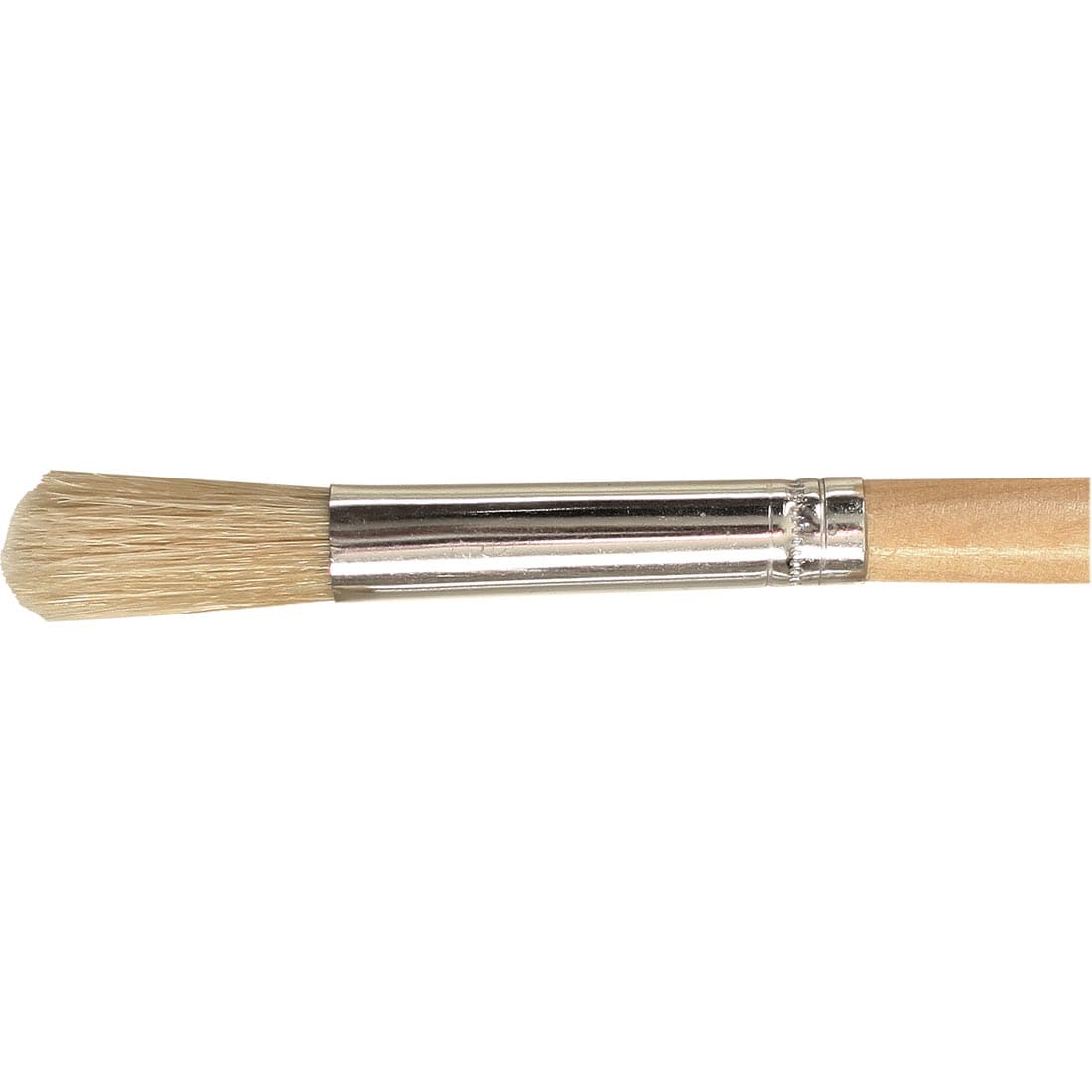 Richeson Economy White Bristle Brush Round Size 8