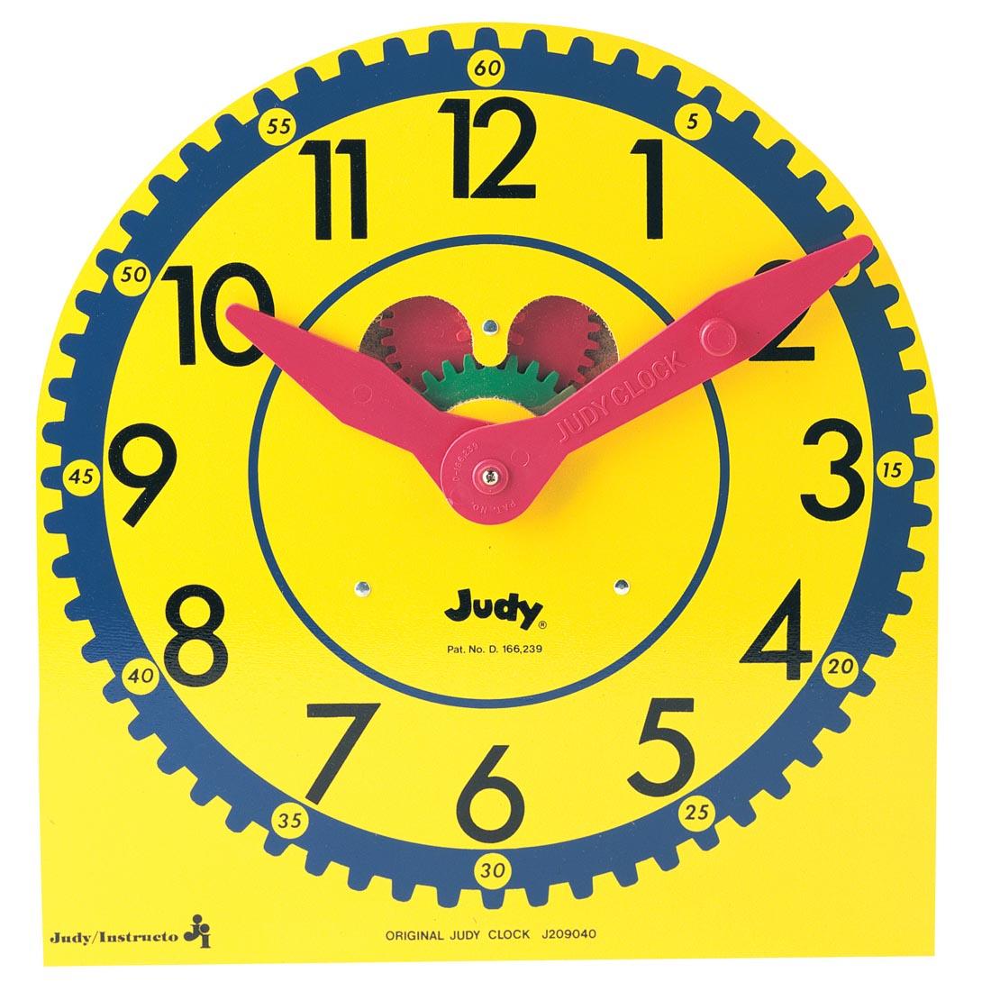 Original Yellow Judy Clock by Carson Dellosa