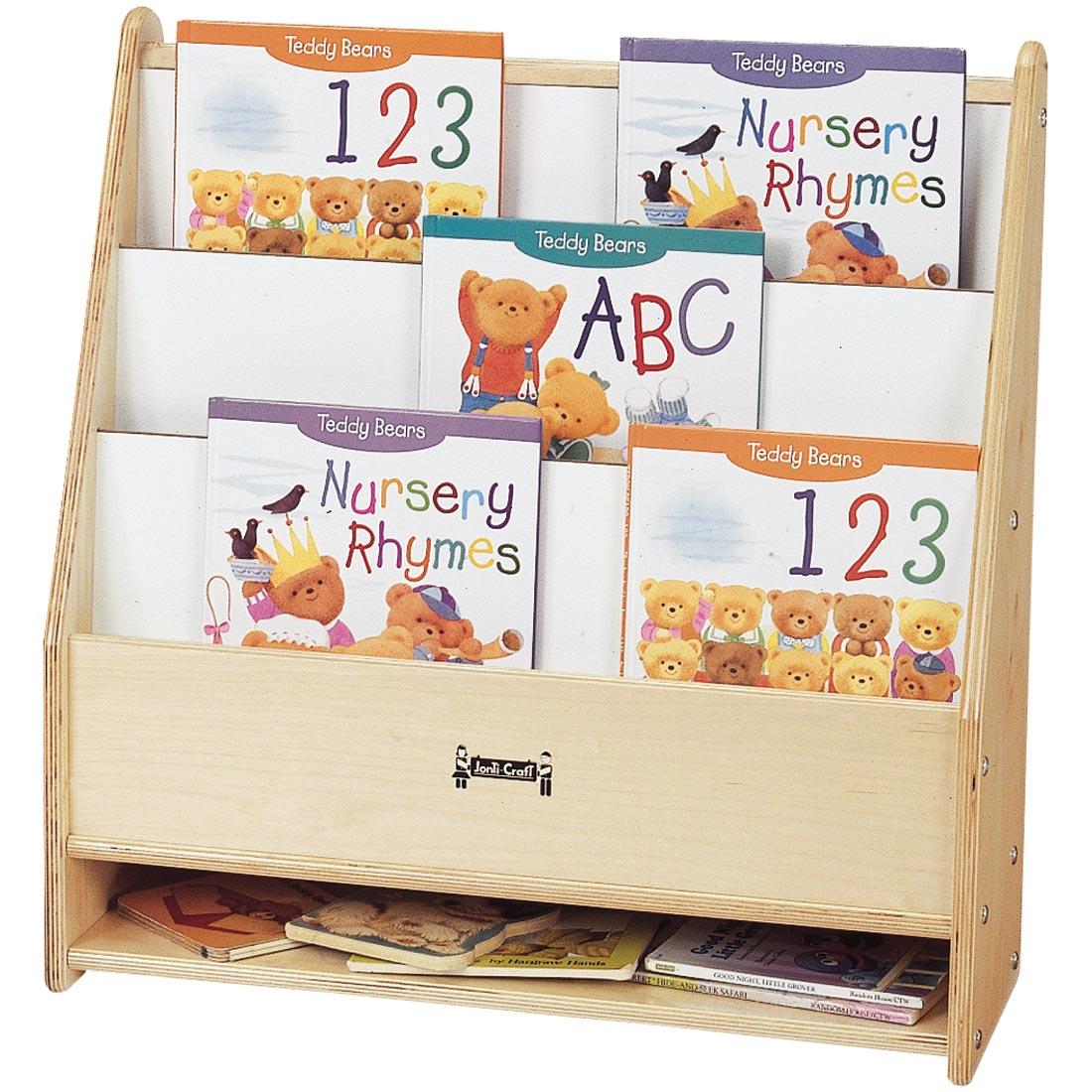 Toddler Pick-a-Book Stand loaded with books