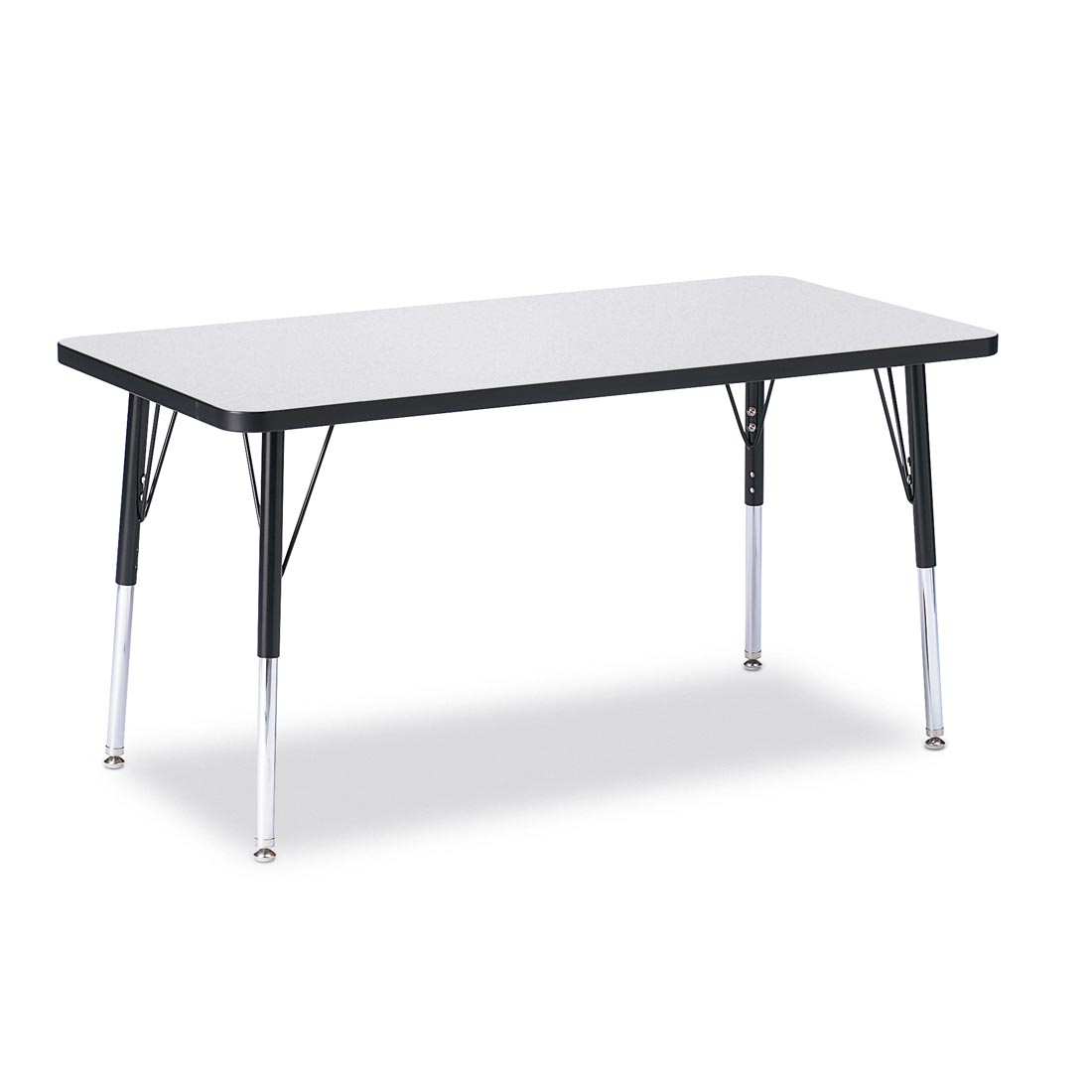Berries Adult-Sized Gray Rectangle Activity Table