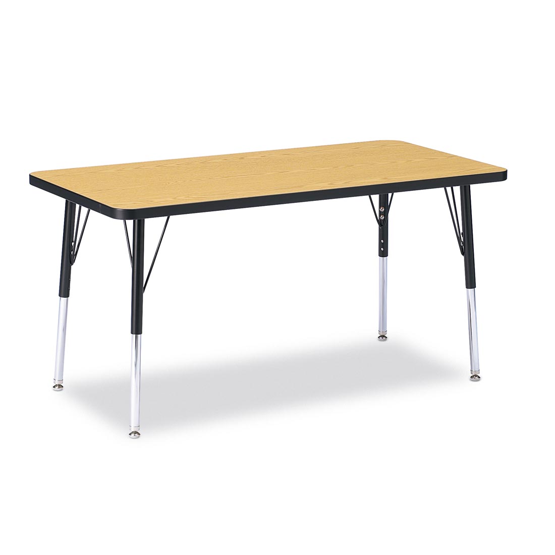 Berries Adult-Sized Oak Rectangle Activity Table