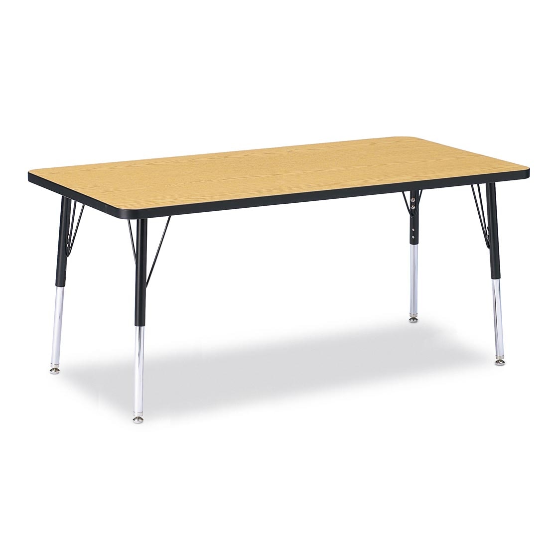 Berries Oak Adult-Sized Rectangle Activity Table