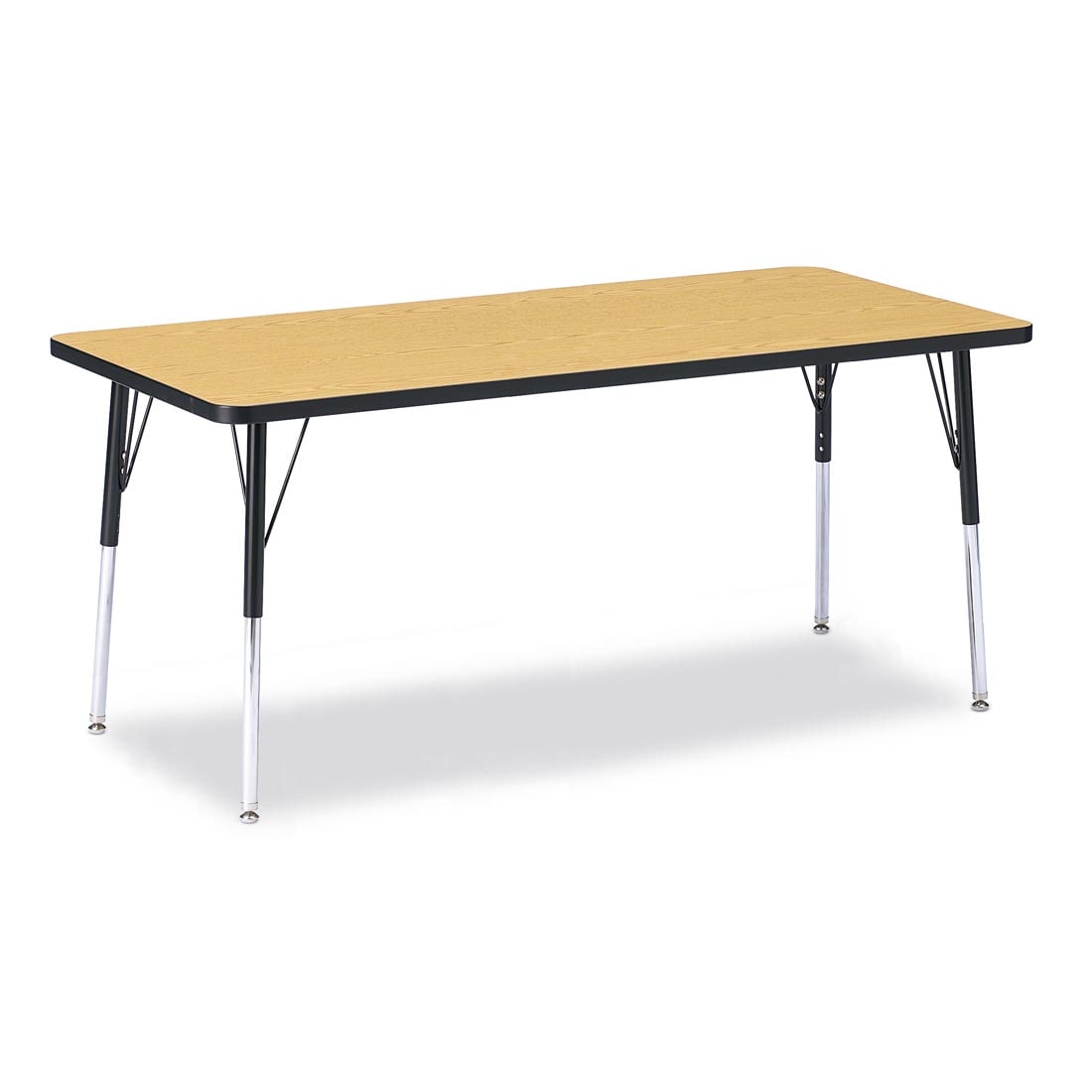 Berries Oak Adult-Sized Rectangle Activity Table