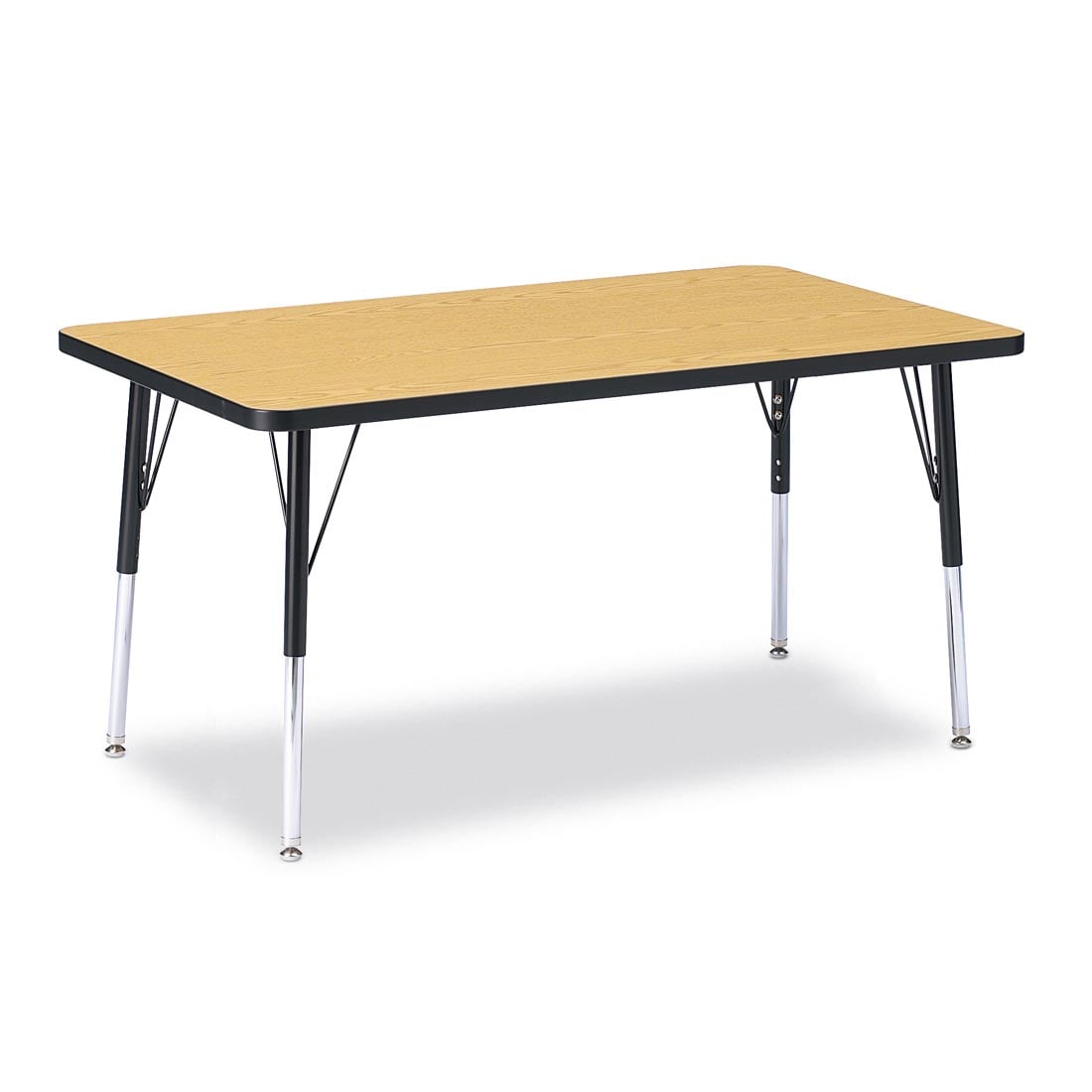 Berries Adult-Sized Oak Rectangle Activity Table