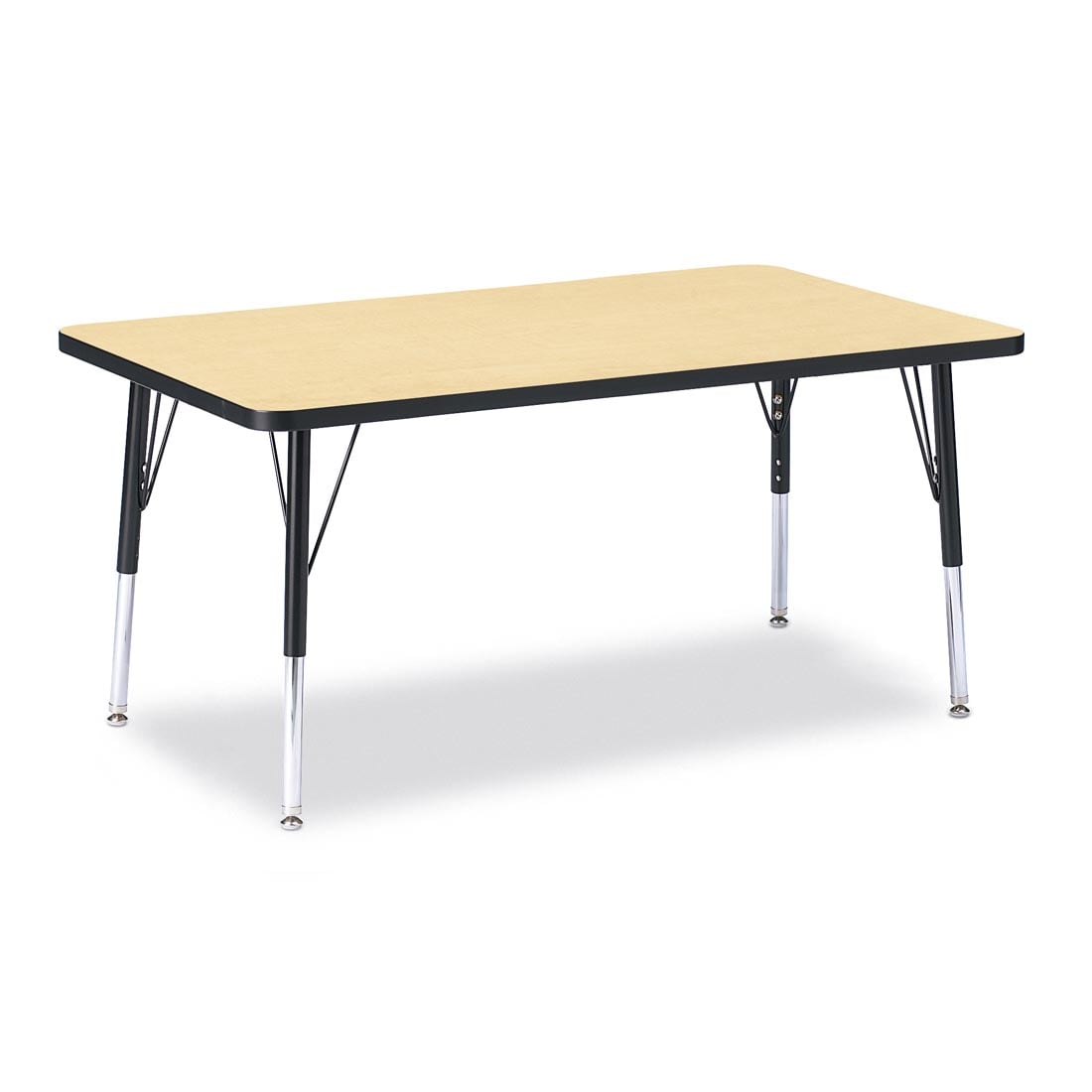 Berries Maple Rectangle Elementary Activity Table