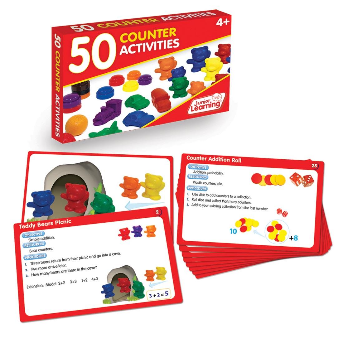 50 Counter Activities by Junior Learning