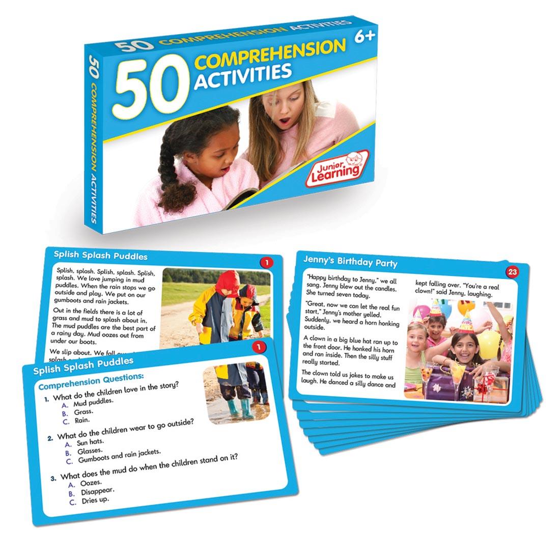 50 Comprehension Activities by Junior Learning