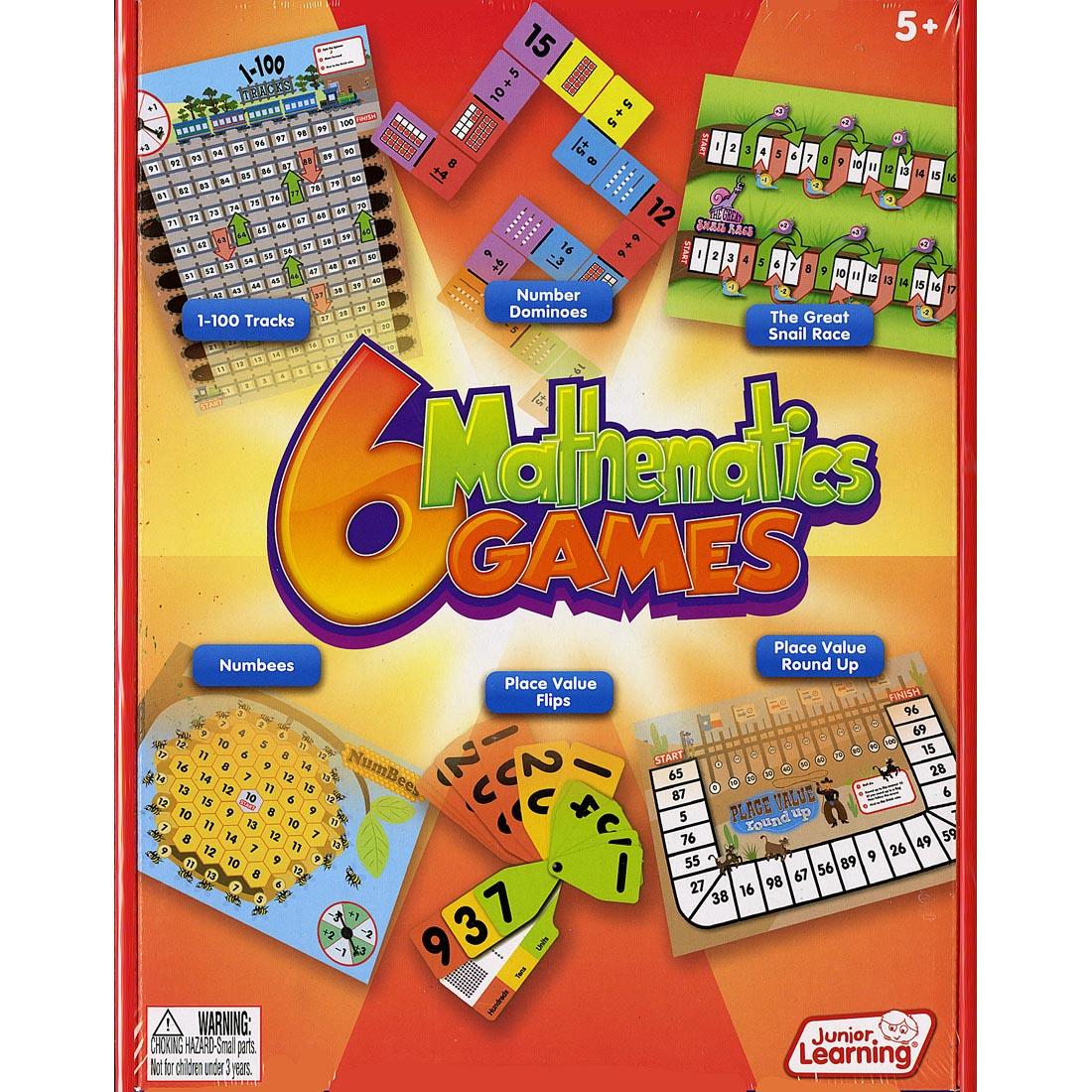 6 Mathematics Games by Junior Learning
