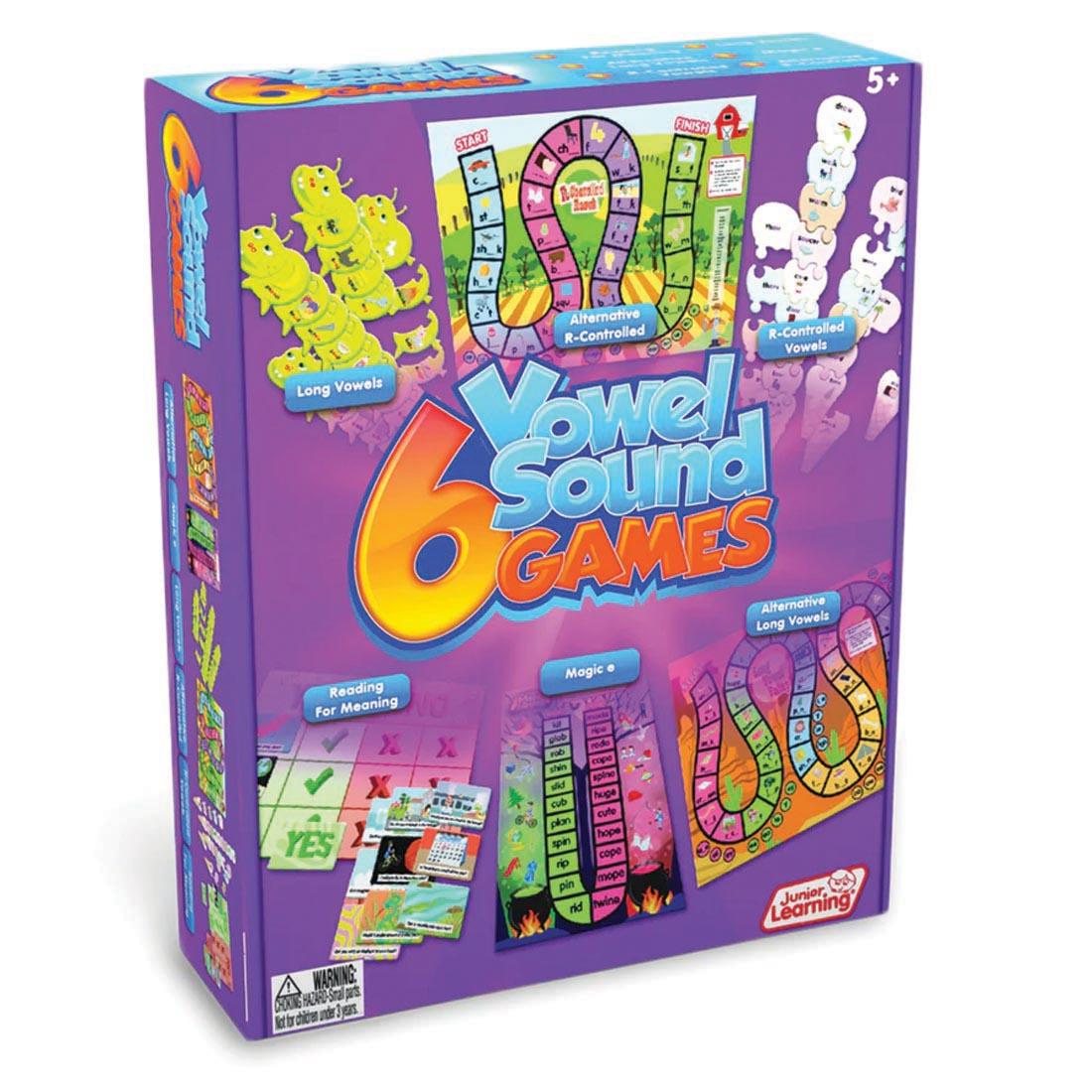 6 Vowel Sound Games United Art & Education