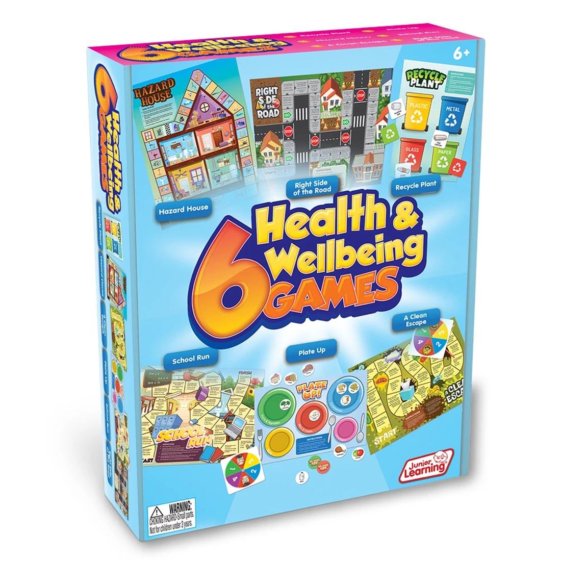 6 Health and Wellbeing Games by Junior Learning