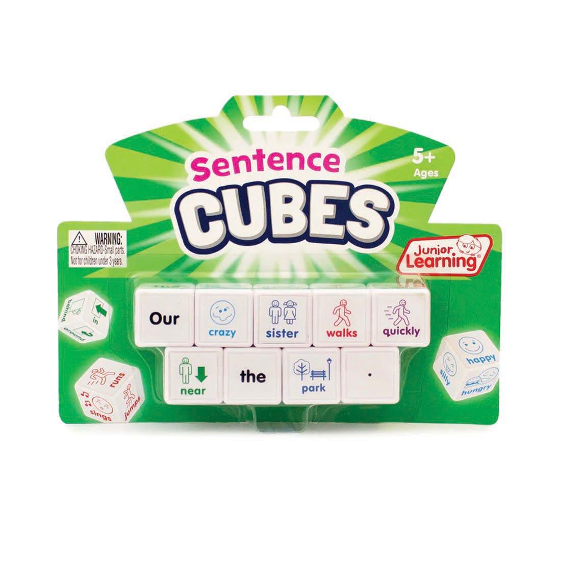 Sentence Cubes By Junior Learning in package
