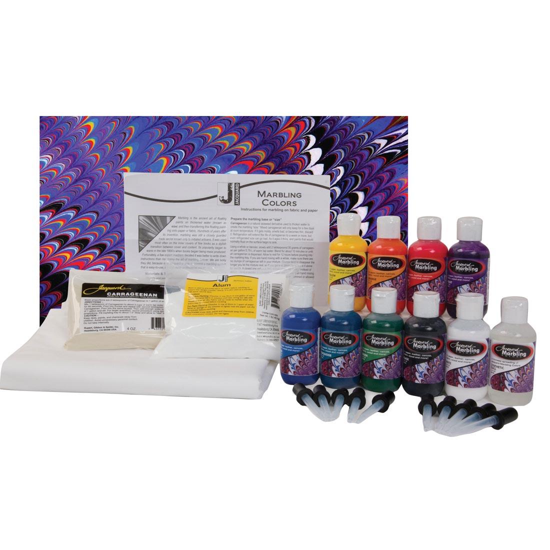 Jacquard Marbling Class Pack