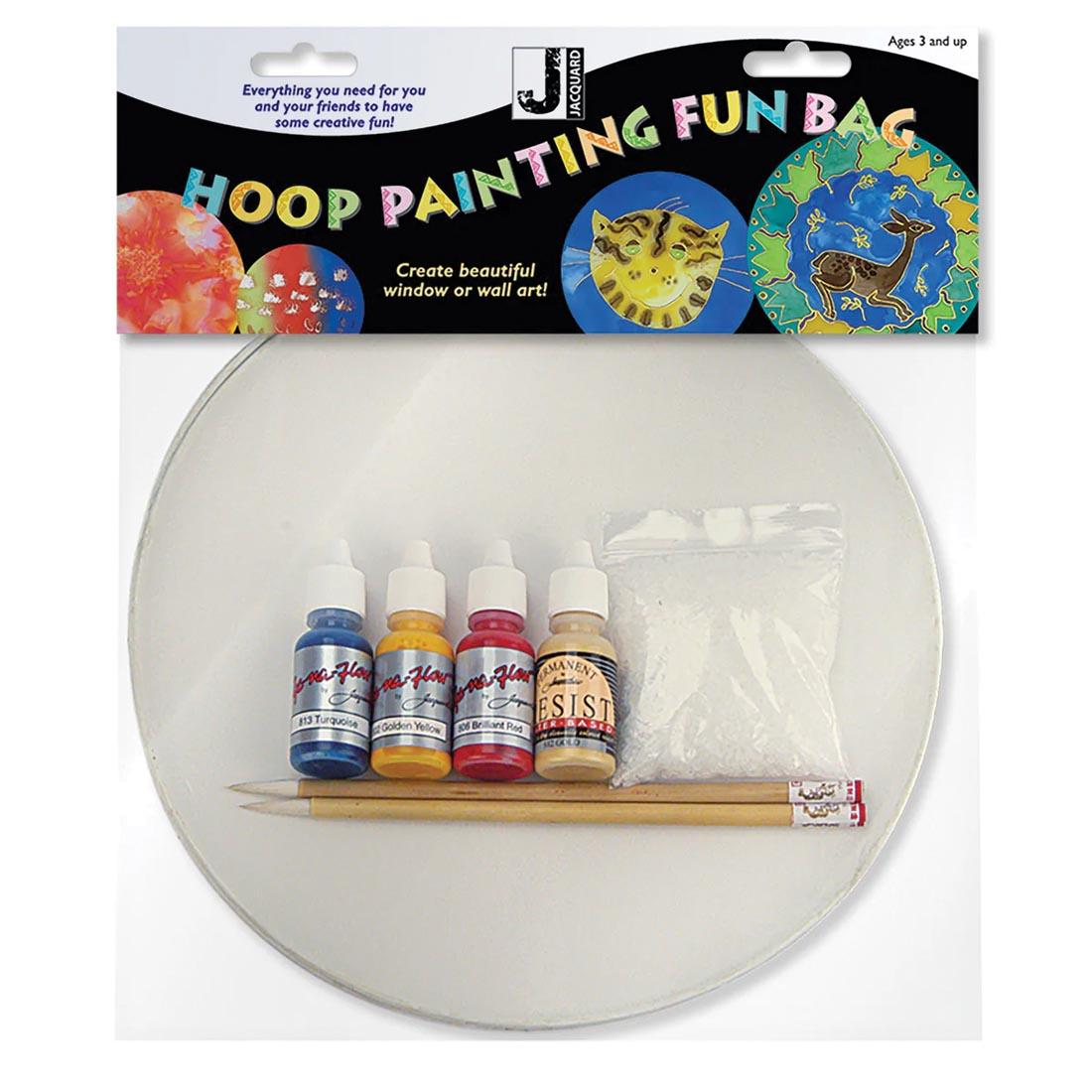 Silk Hoop Painting Fun Bag by Jacquard