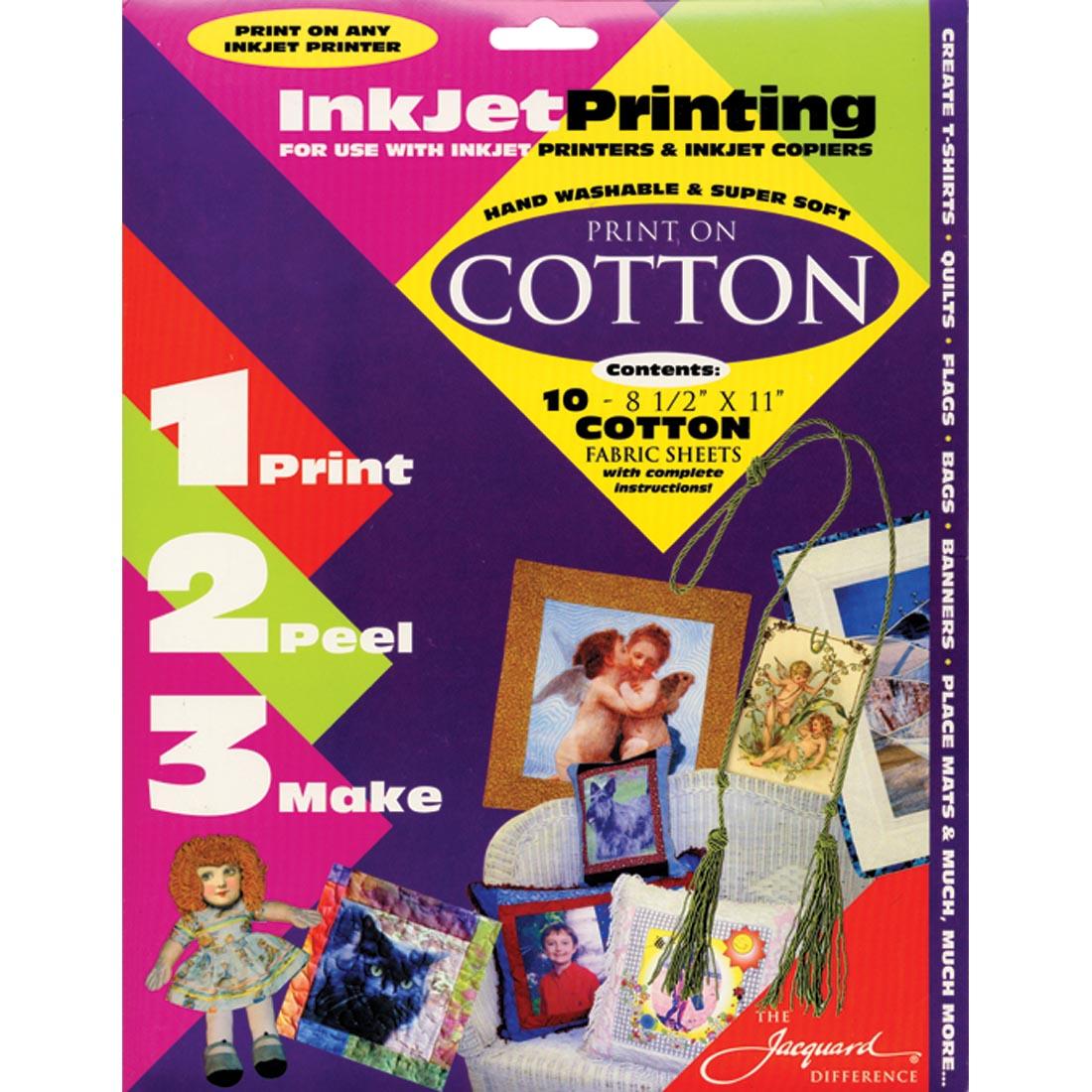 Jacquard Inkjet Print On Cotton