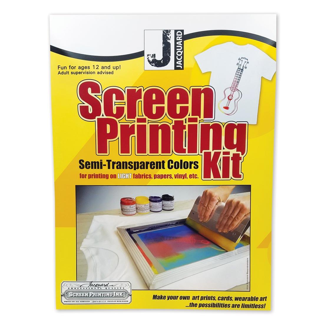 Jacquard Semi-Transparent Screen Printing Ink Kit