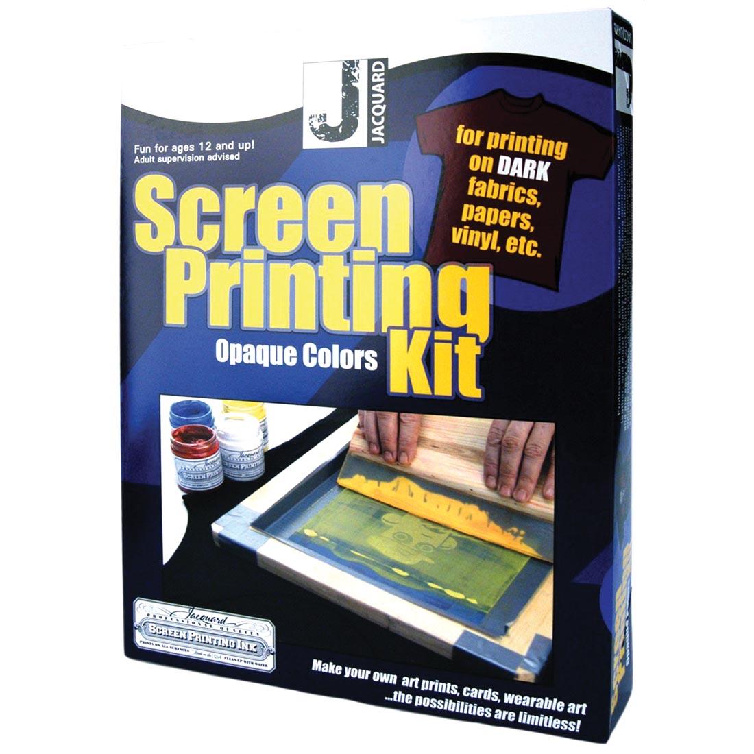 Jacquard Opaque Screen Printing Ink Kit