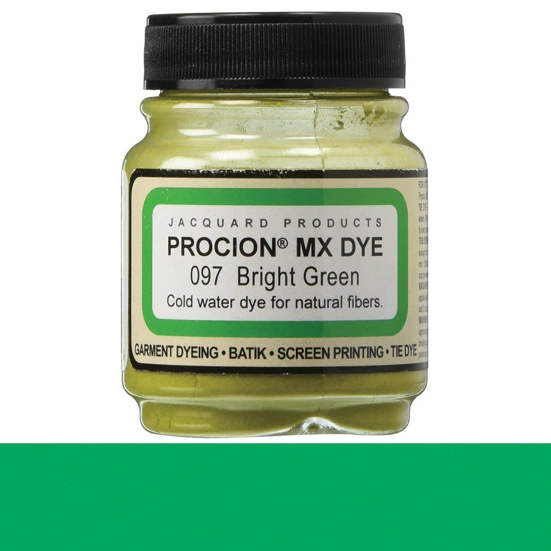 Jacquard Procion MX Dye Bright Green