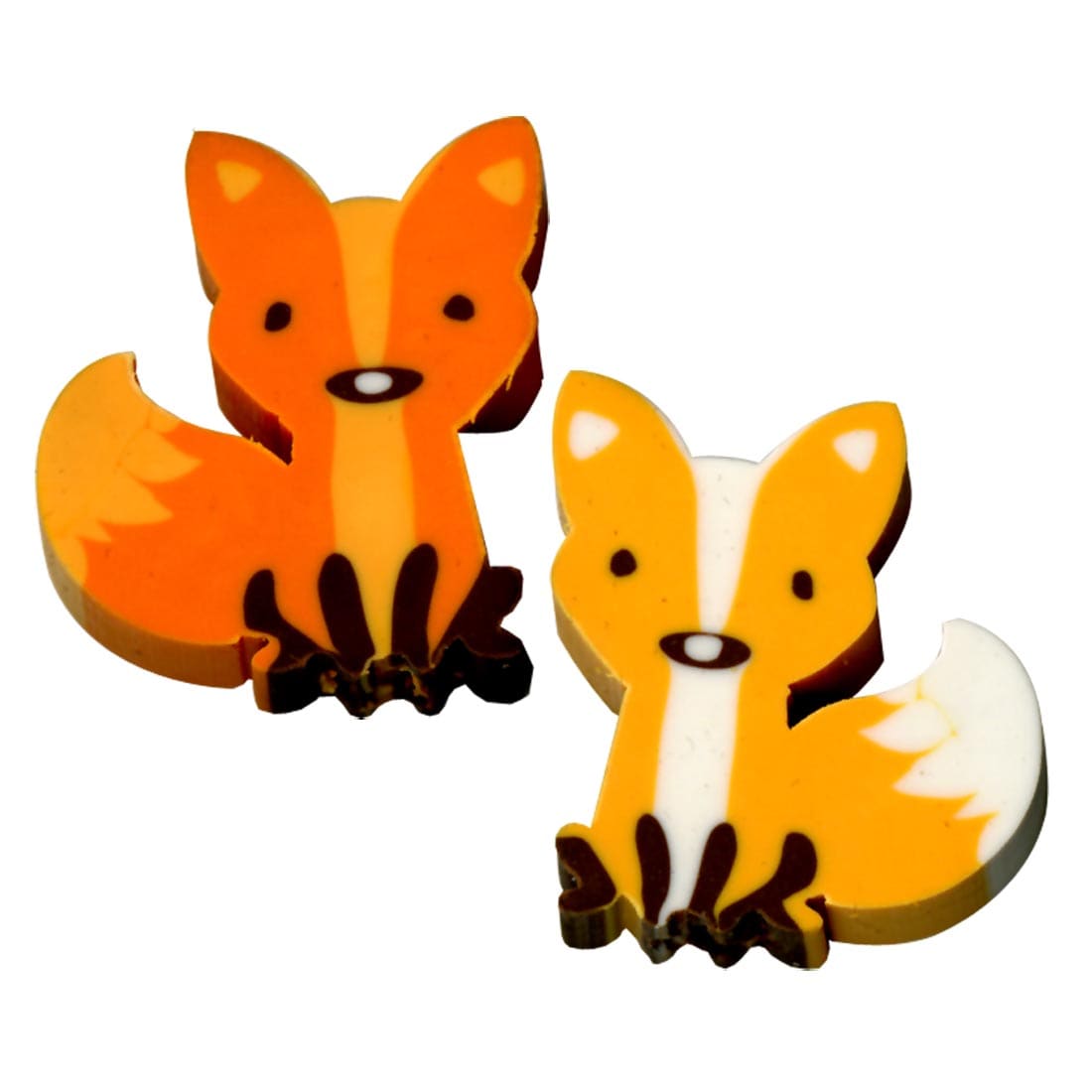 Foxes Pencil Topper Erasers