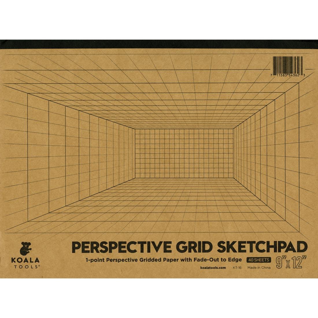 Koala Tools 1-Point Perspective Grid Sketchpad