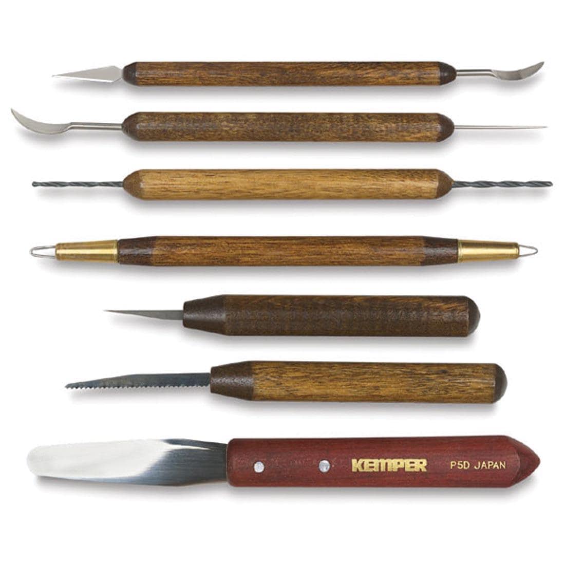 Kemper Ceramic Decorative 7-Piece Tools Kit