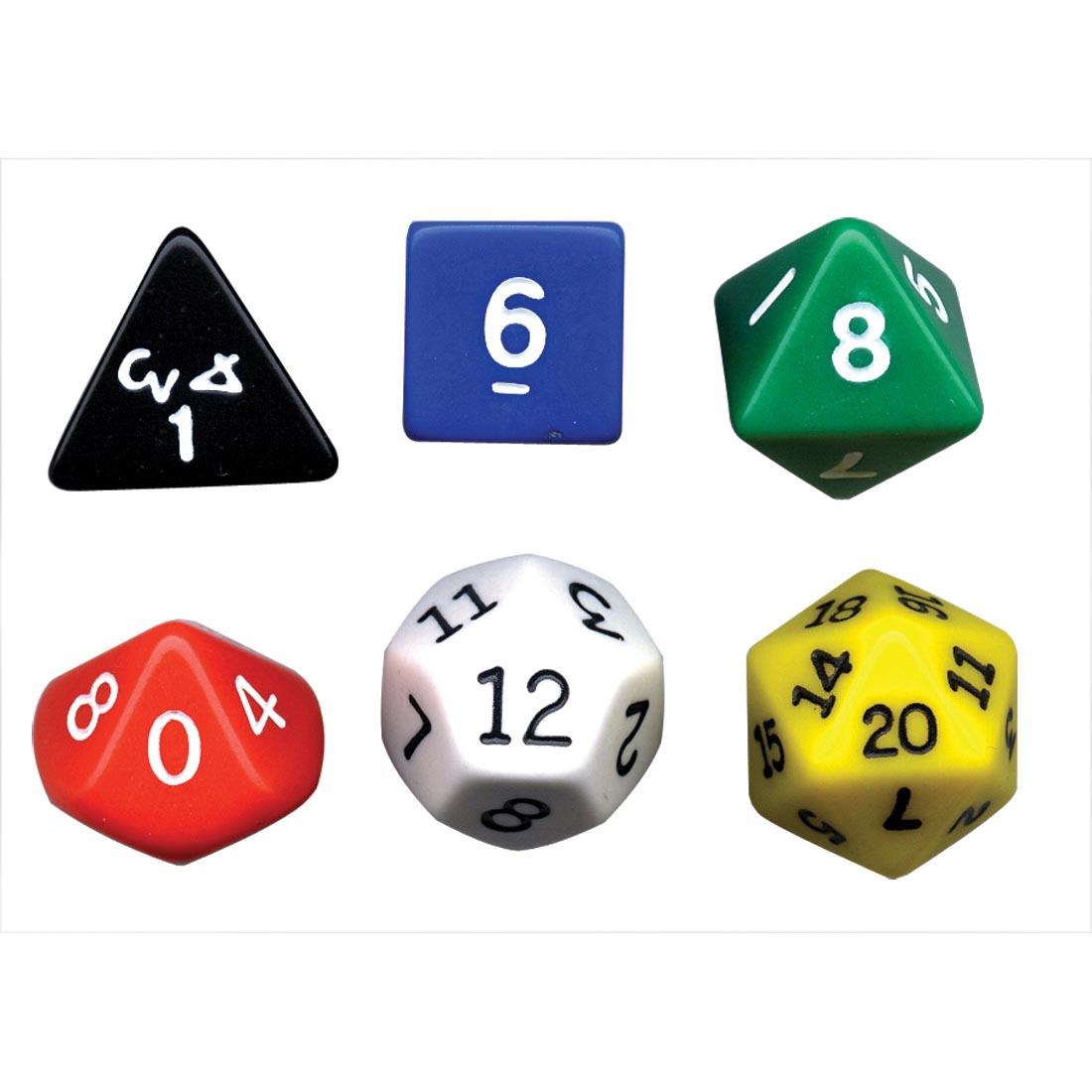 Polyhedral Dice Set