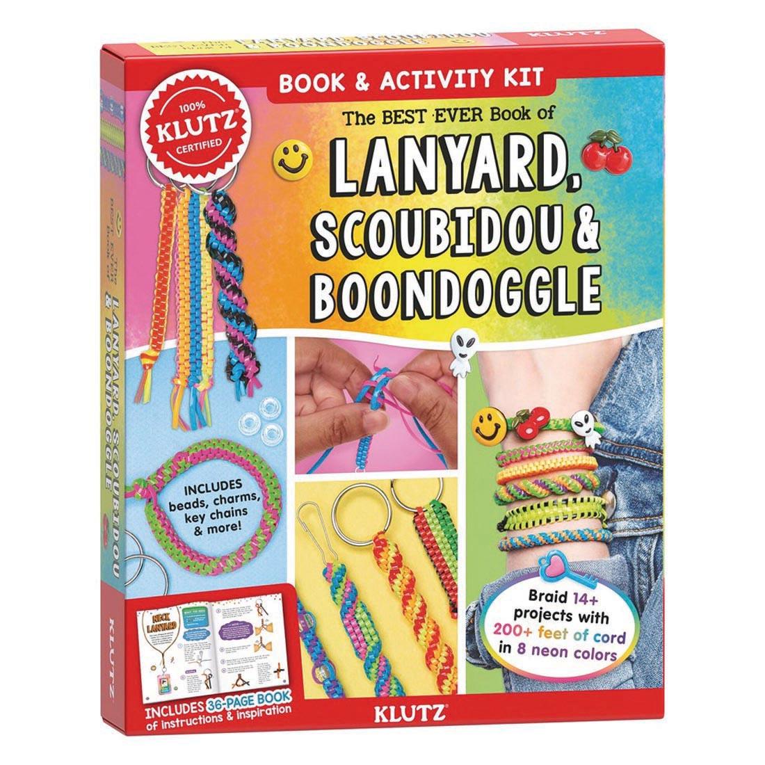 The Best Ever Book of Lanyard, Scoubidou, And Boondoggle Activity Kit By Klutz Press