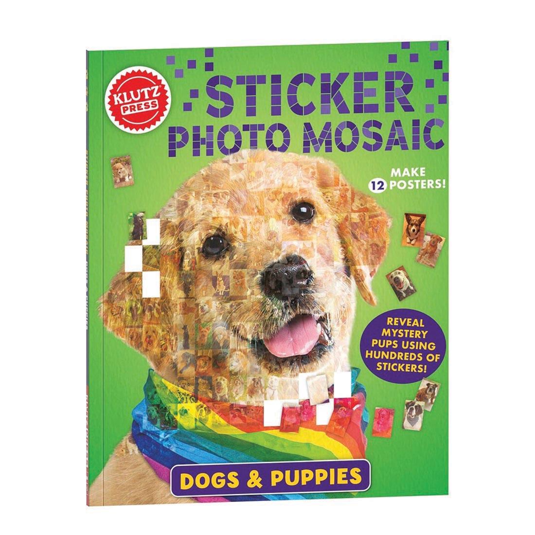 Dogs & Puppies Sticker Photo Mosaics By Klutz Press