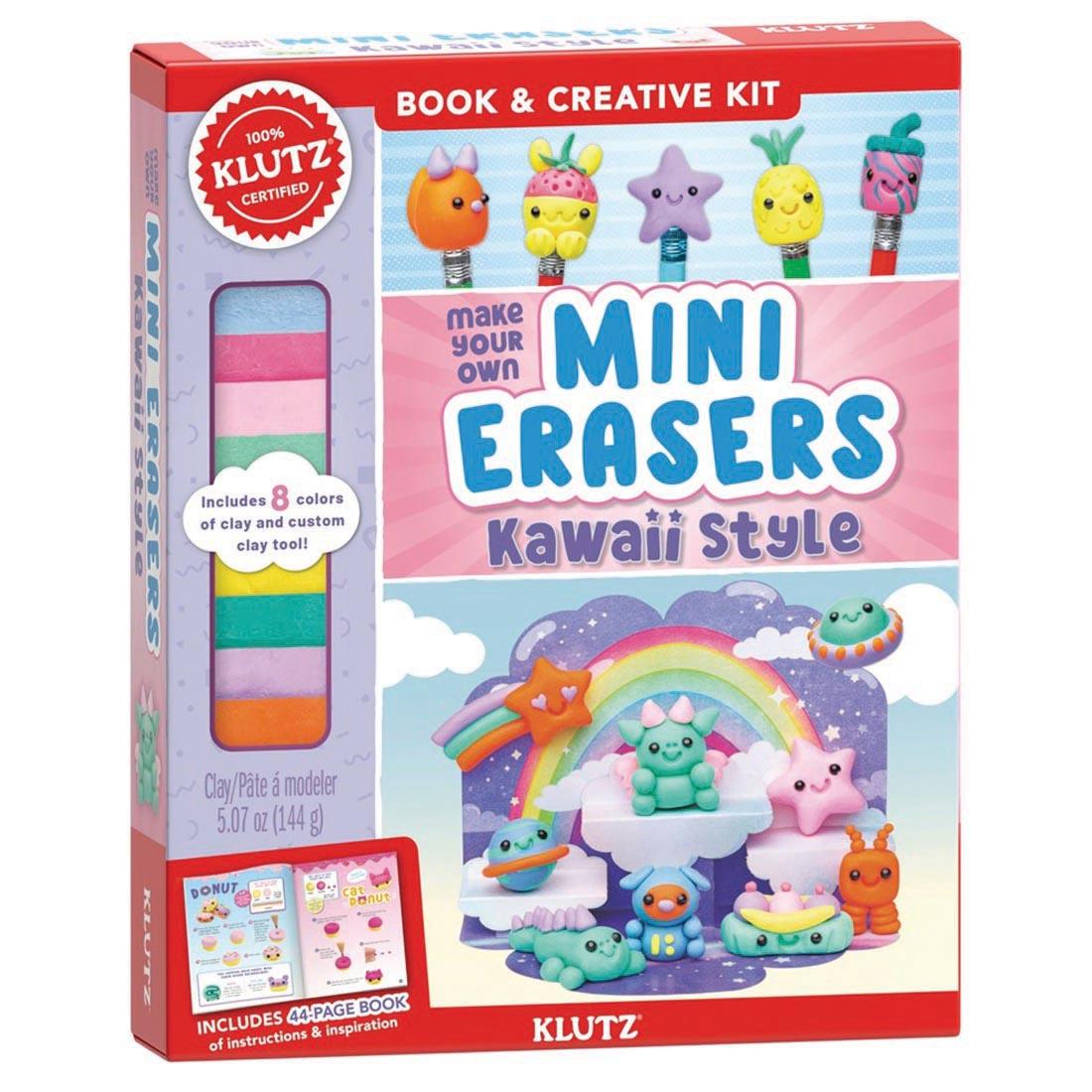 Make Your Own Mini Erasers: Kawaii Style Book & Creative Kit By Klutz Press