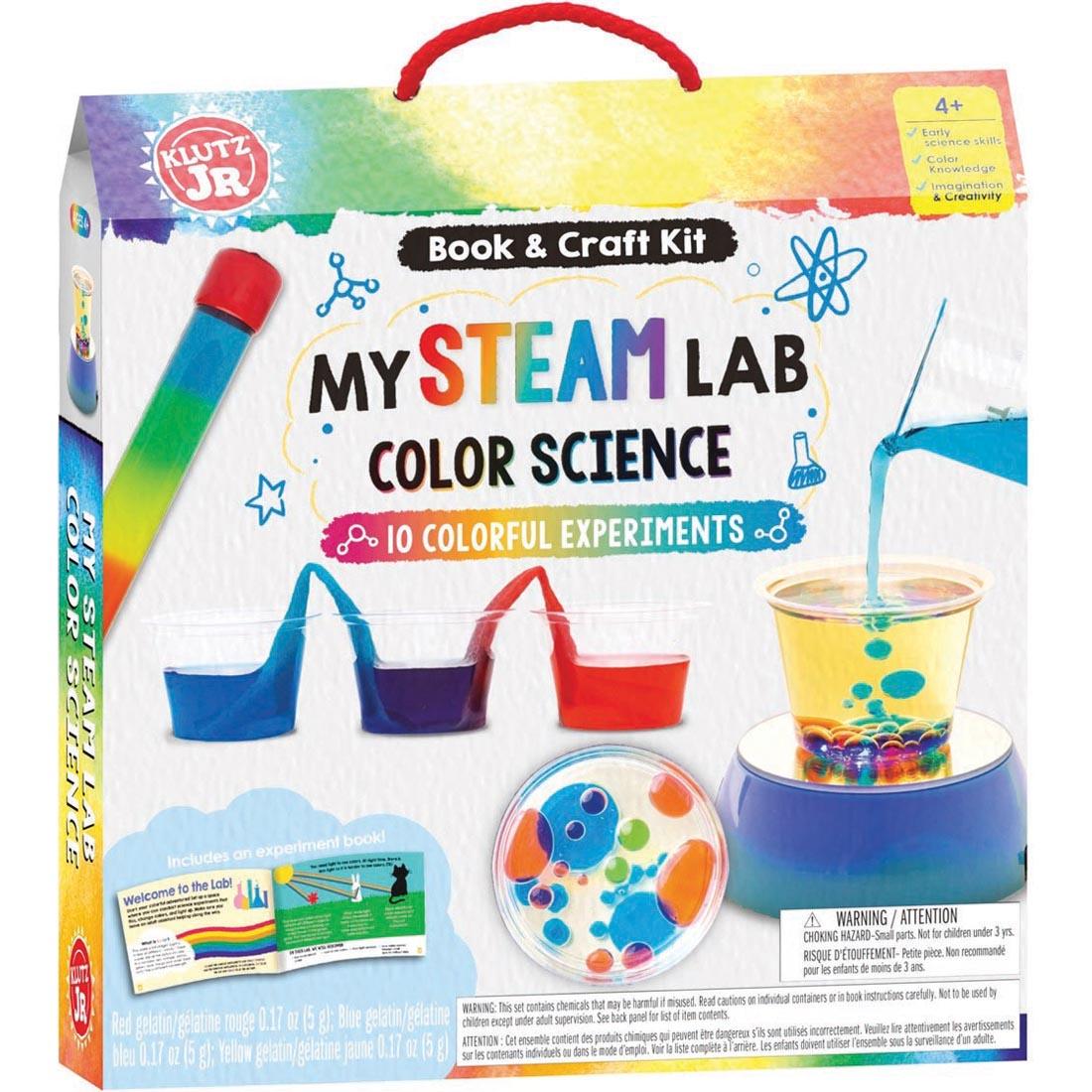 My STEAM Lab: Color Science Book & Craft Kit by Klutz Press