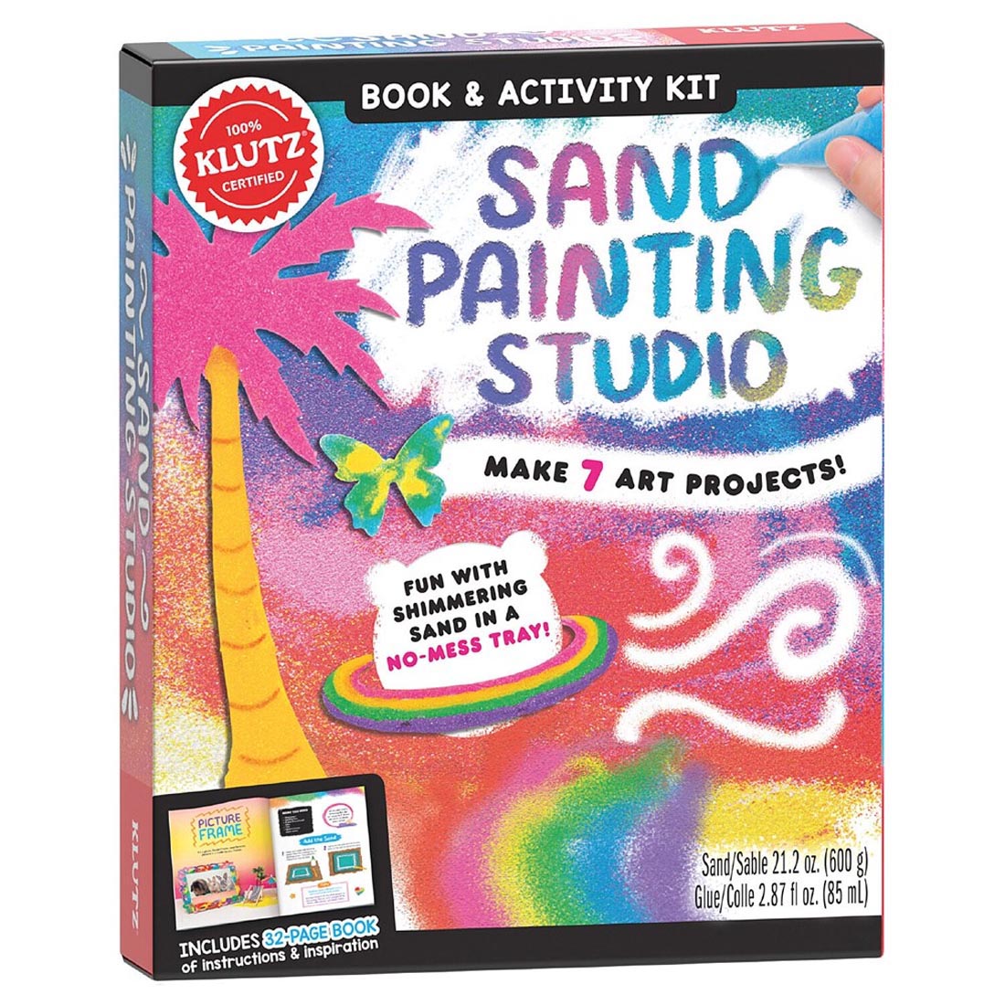 Sand Painting Studio Book & Activity Kit By Klutz Press