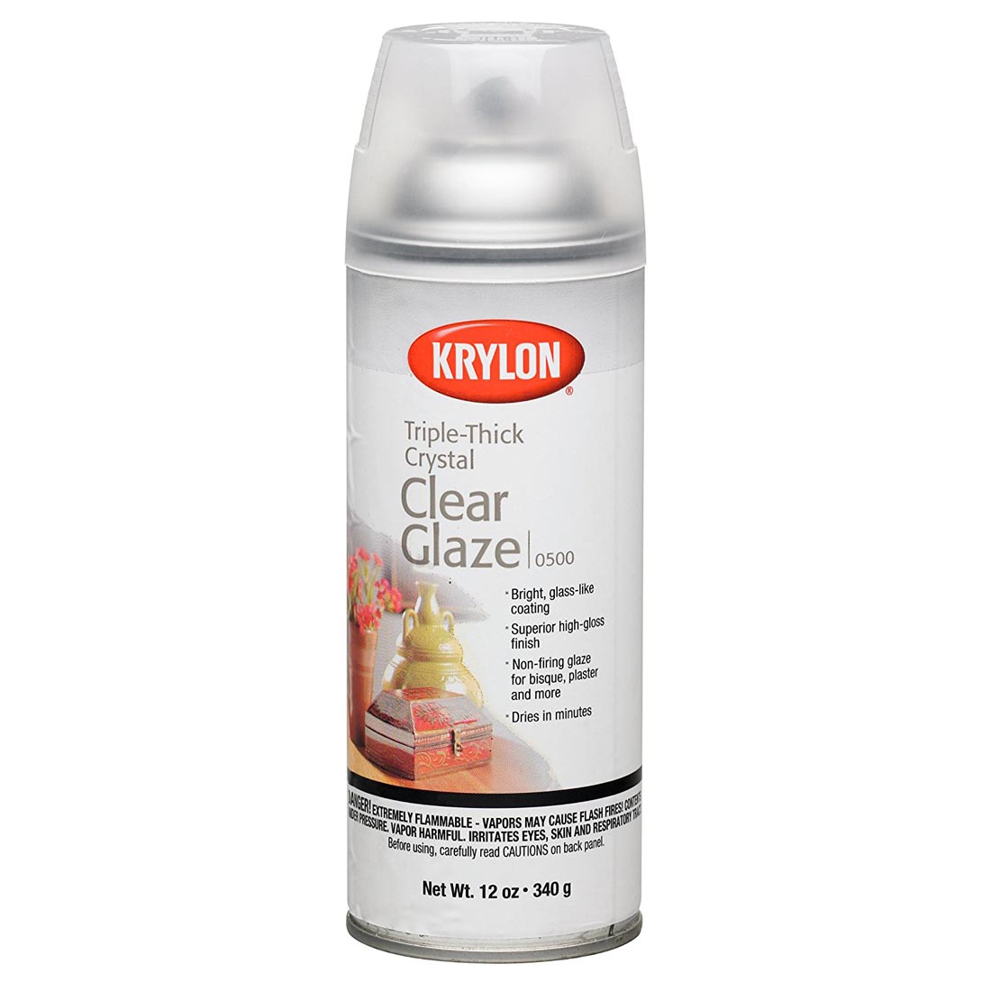 Krylon Triple-Thick Crystal Clear Glaze Spray