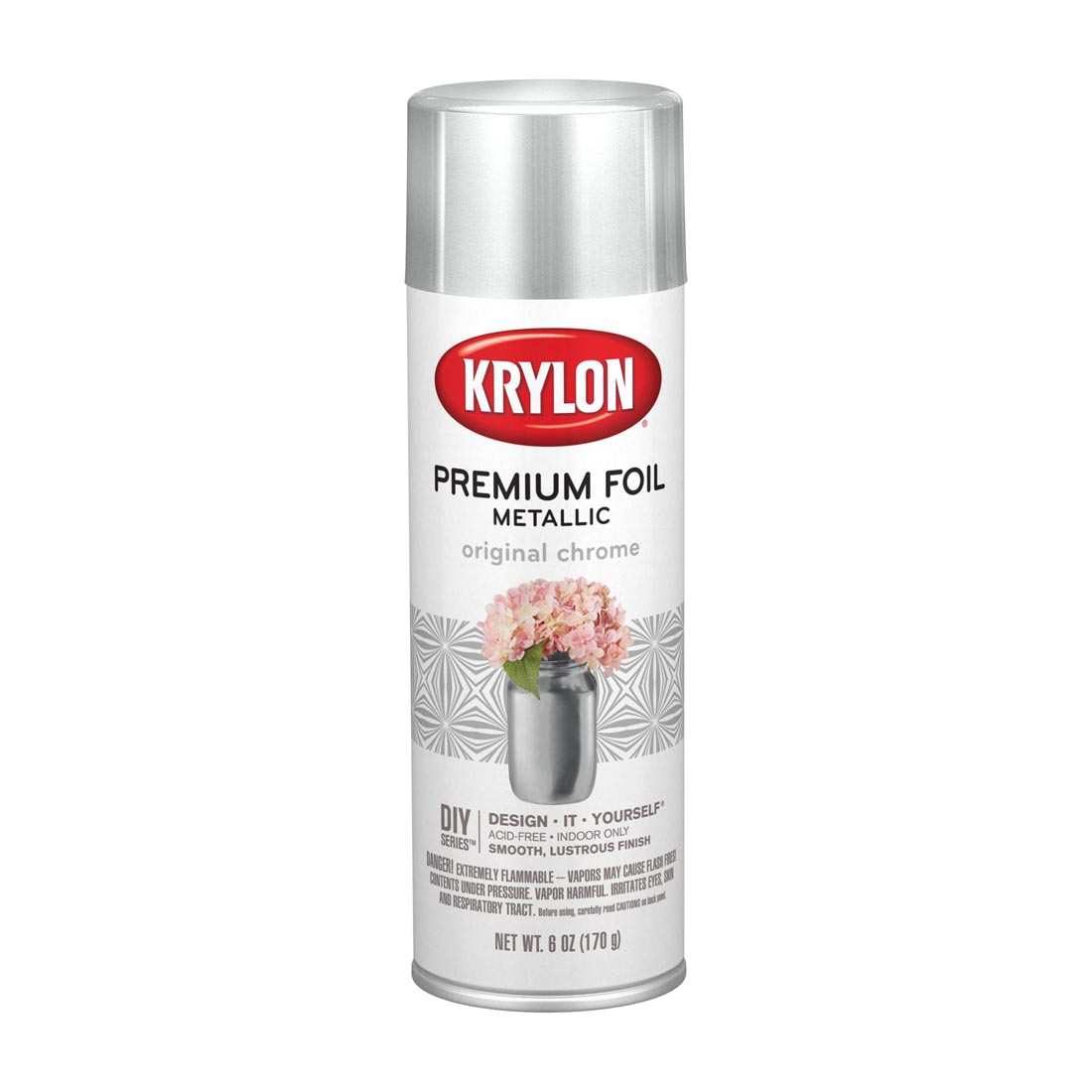 Krylon Premium Foil Metallic Chrome Spray Paint