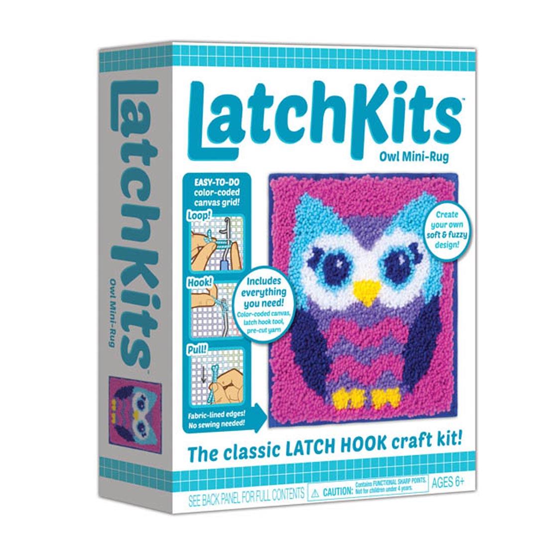 Owl Mini-Rug LatchKit