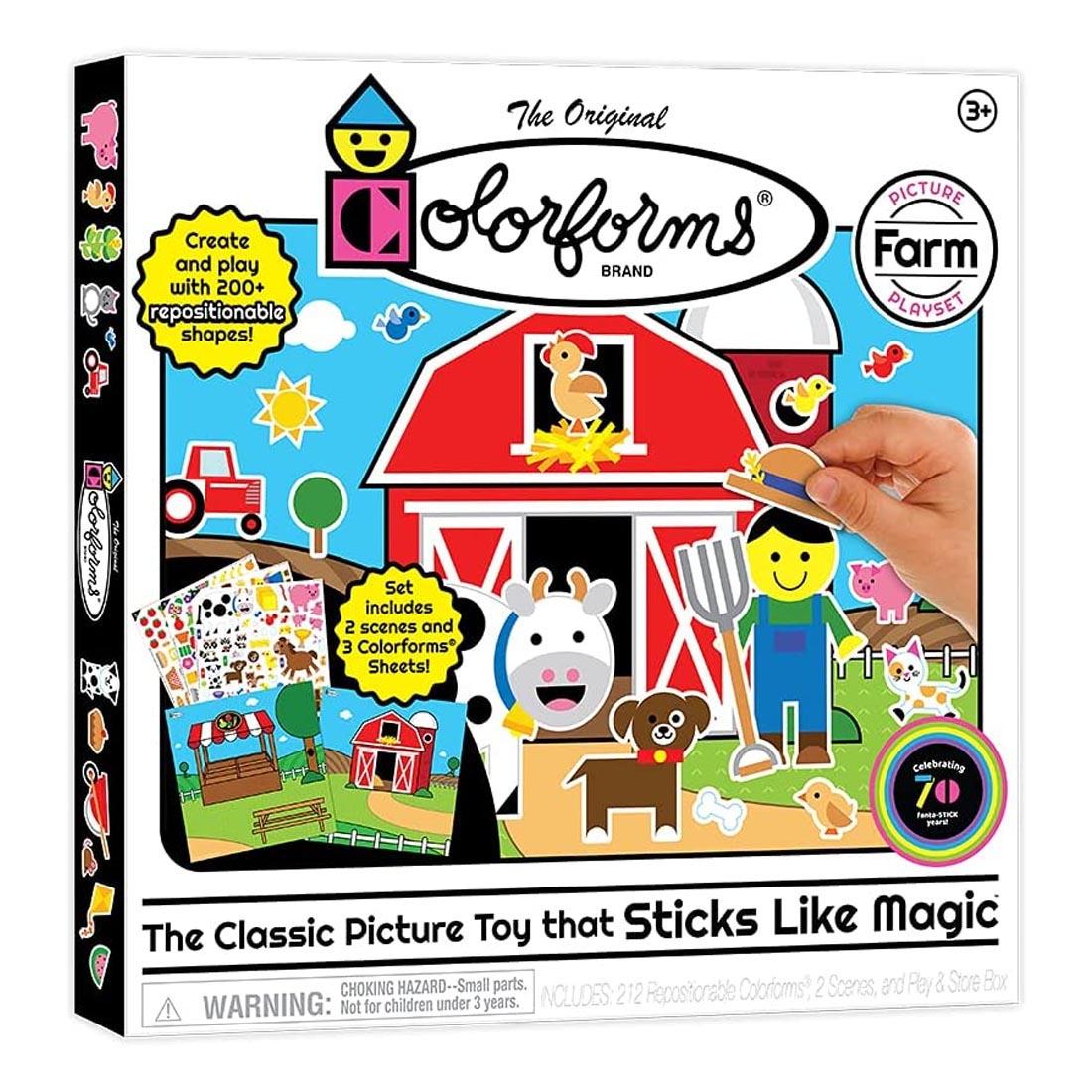Colorforms Farm Picture Play Set