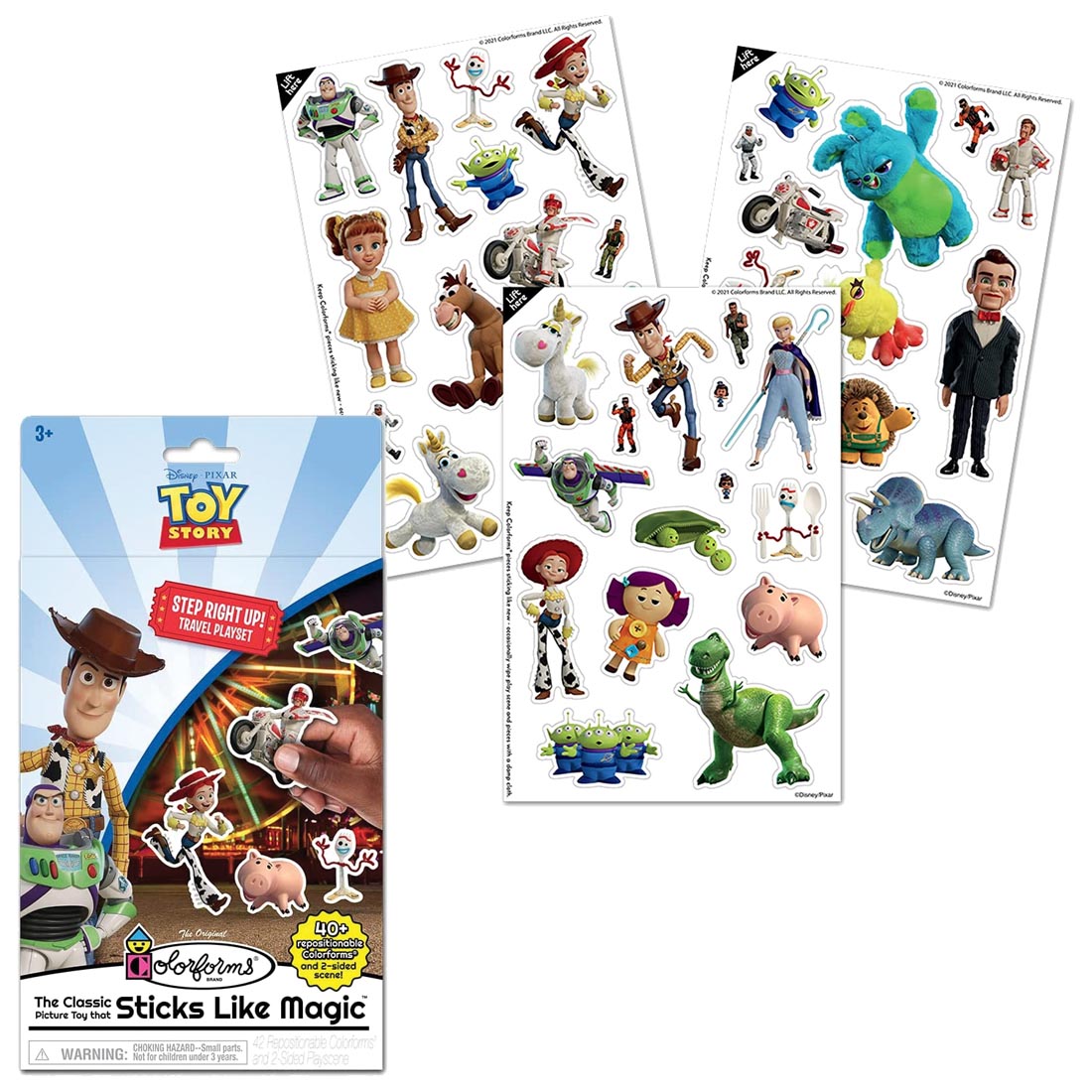 Colorforms Toy Story Travel Play Set