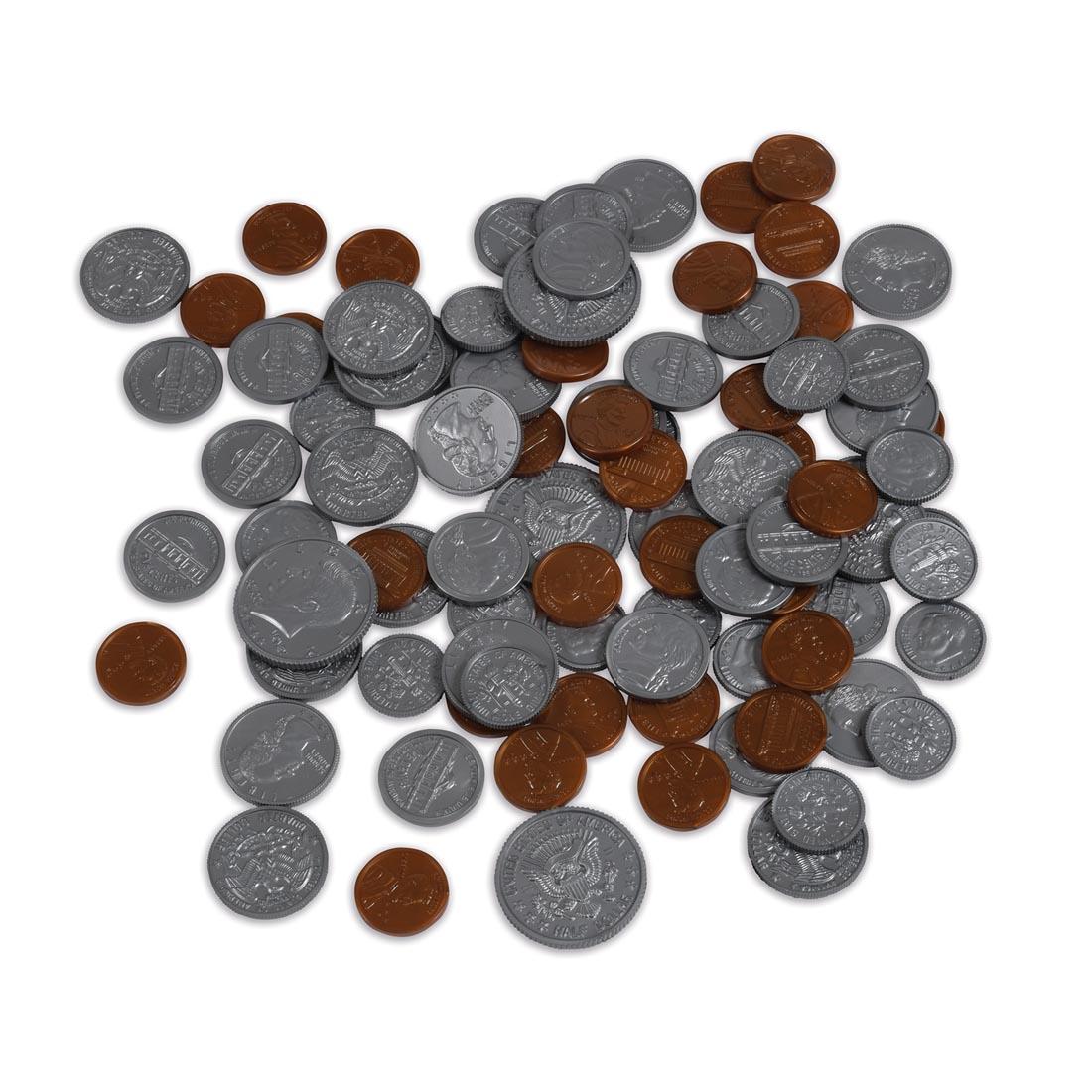 Play Money Plastic Coin Set