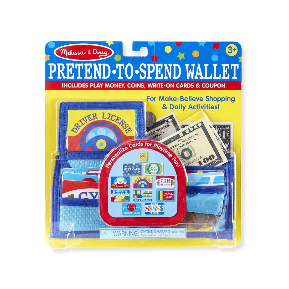 Pretend-To-Spend Wallet by Melissa & Doug