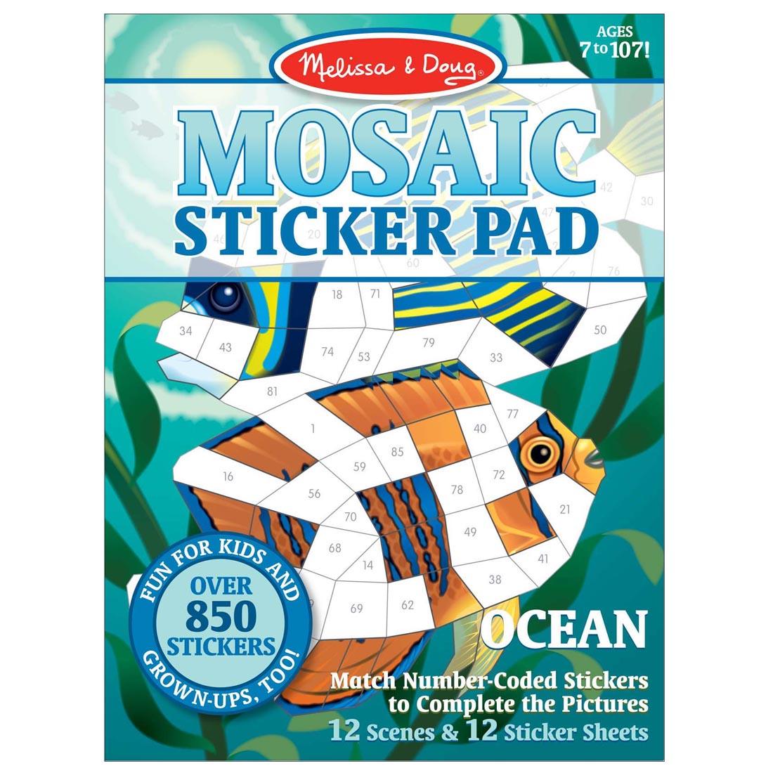 Melissa & Doug Ocean Mosaic Sticker Pad